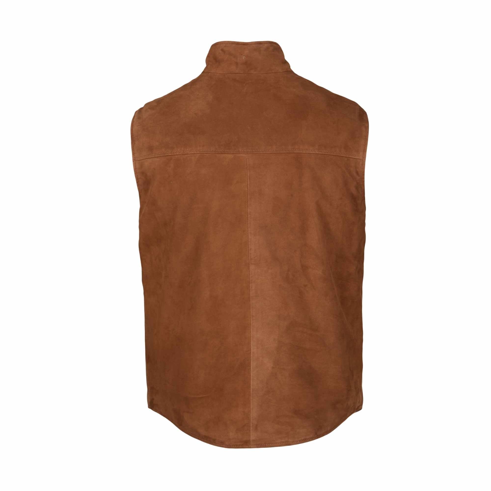 Reversible Padded Suede Vest