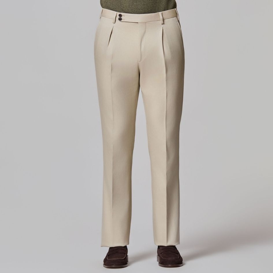 Single Pleat Trousers