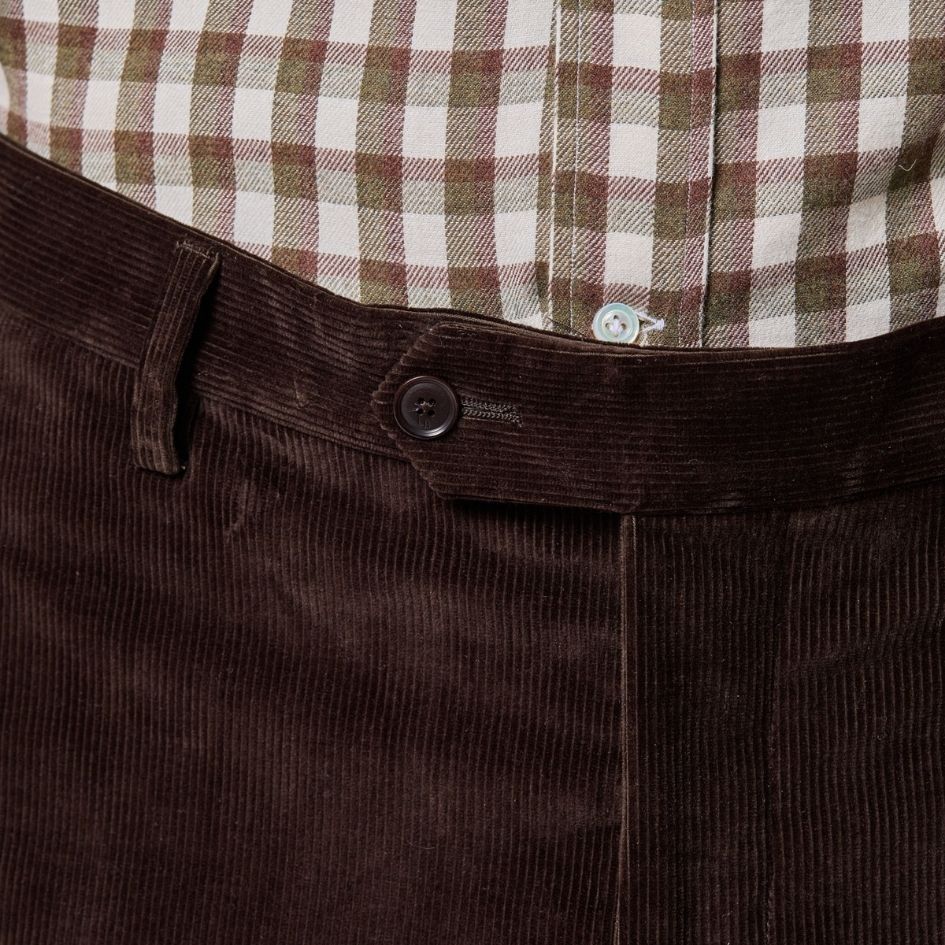 Flat Front Trousers