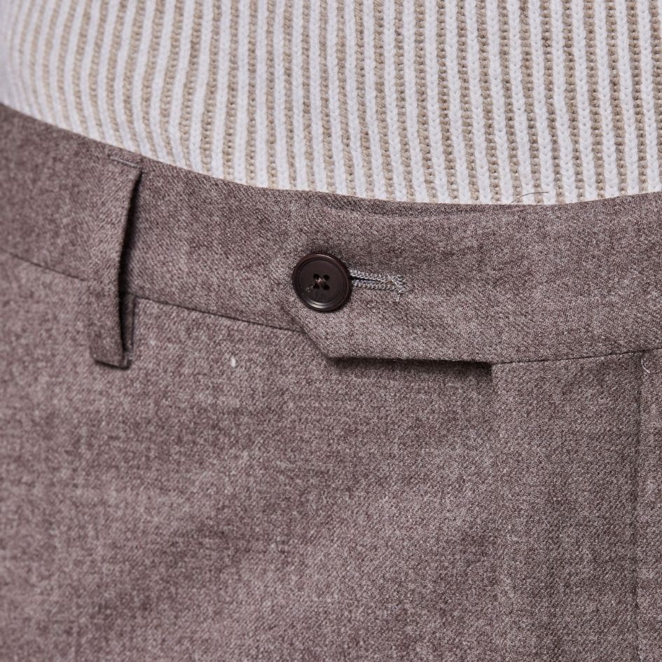 Flat Front Trousers