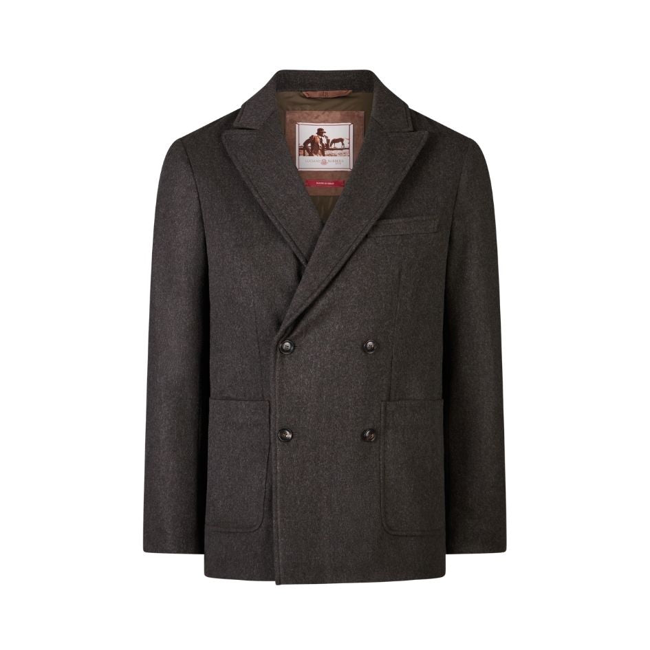 Double-Breasted Padded Jacket