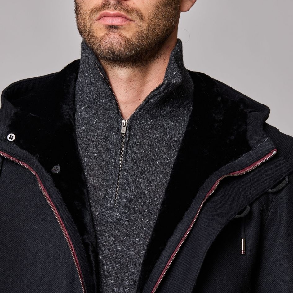 Hooded Overcoat