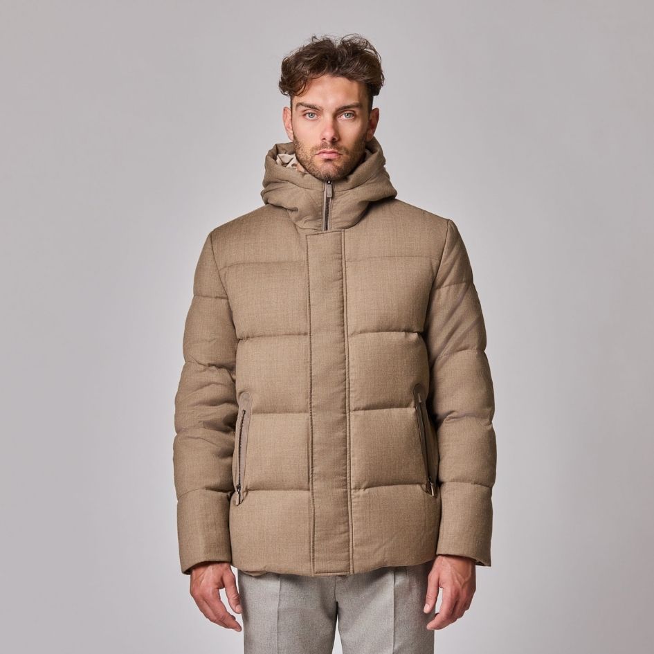 Hooded Padded Blouson