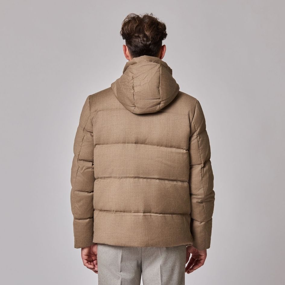 Hooded Padded Blouson