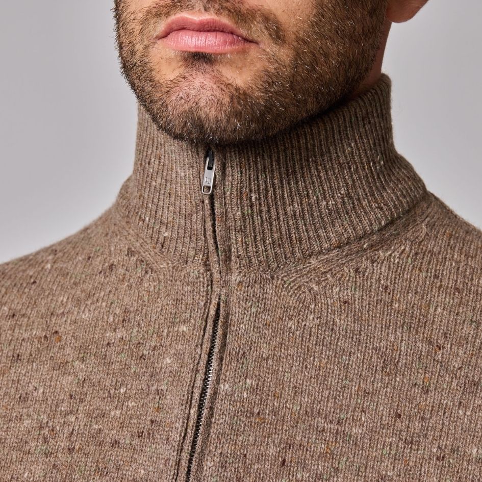 1/4 Zip Mock Neck
