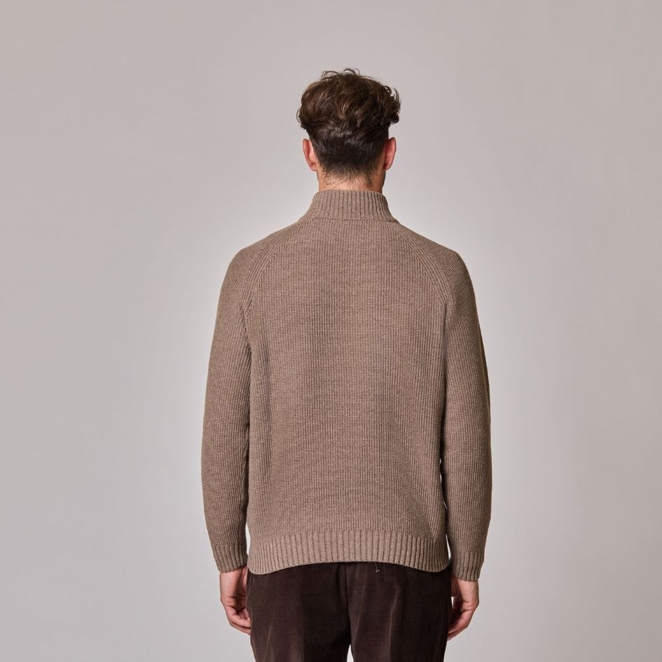 1/4 Zip Mock Neck