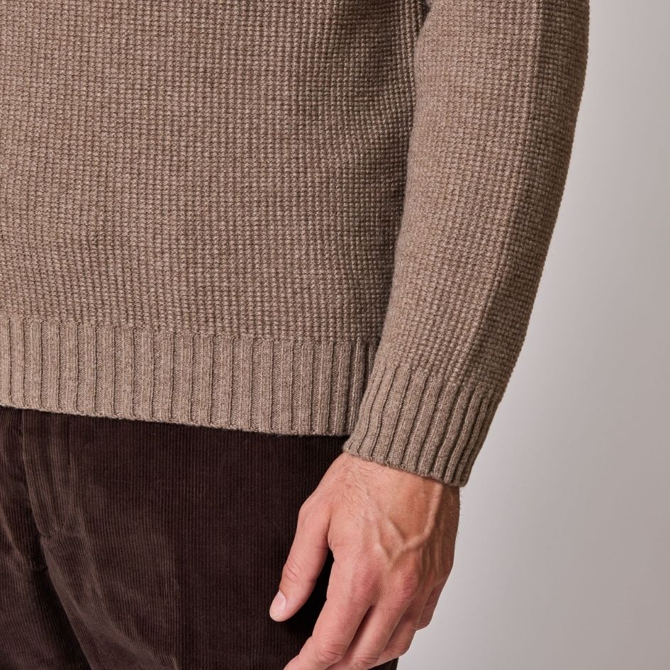 1/4 Zip Mock Neck