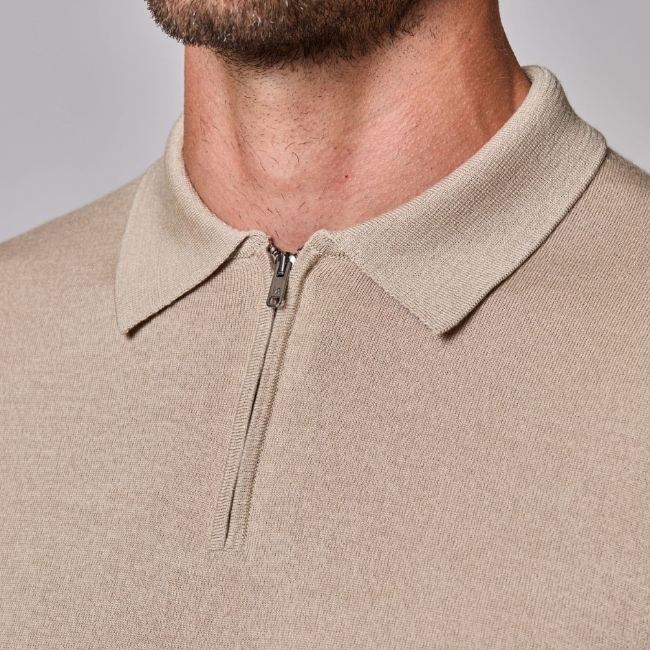 1/4 Zip Polo
