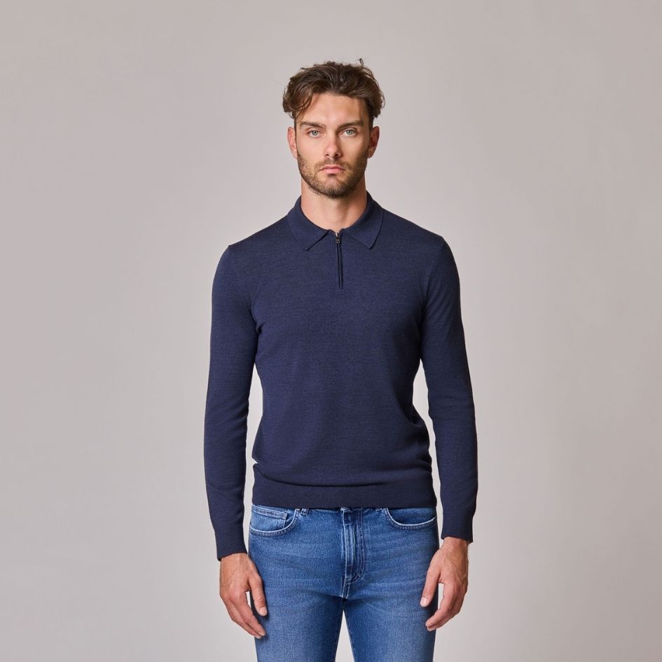 1/4 Zip Polo