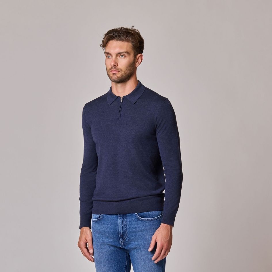 1/4 Zip Polo