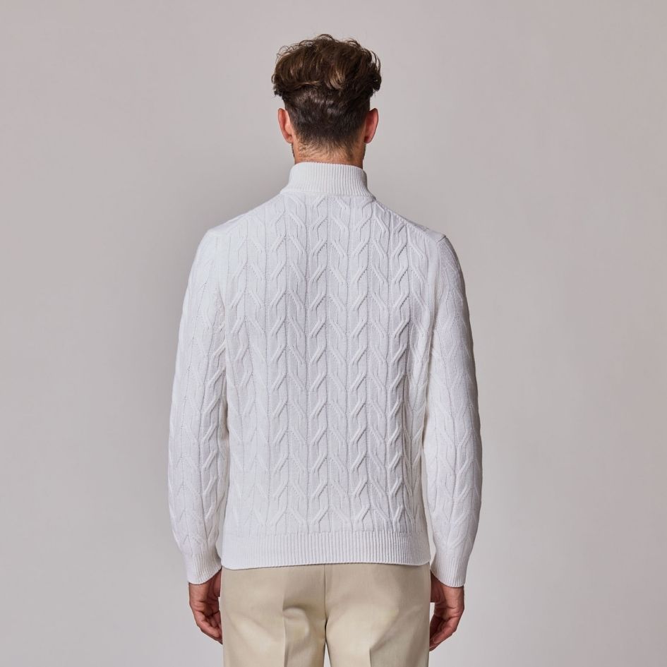 1/4 Zip Mock Neck