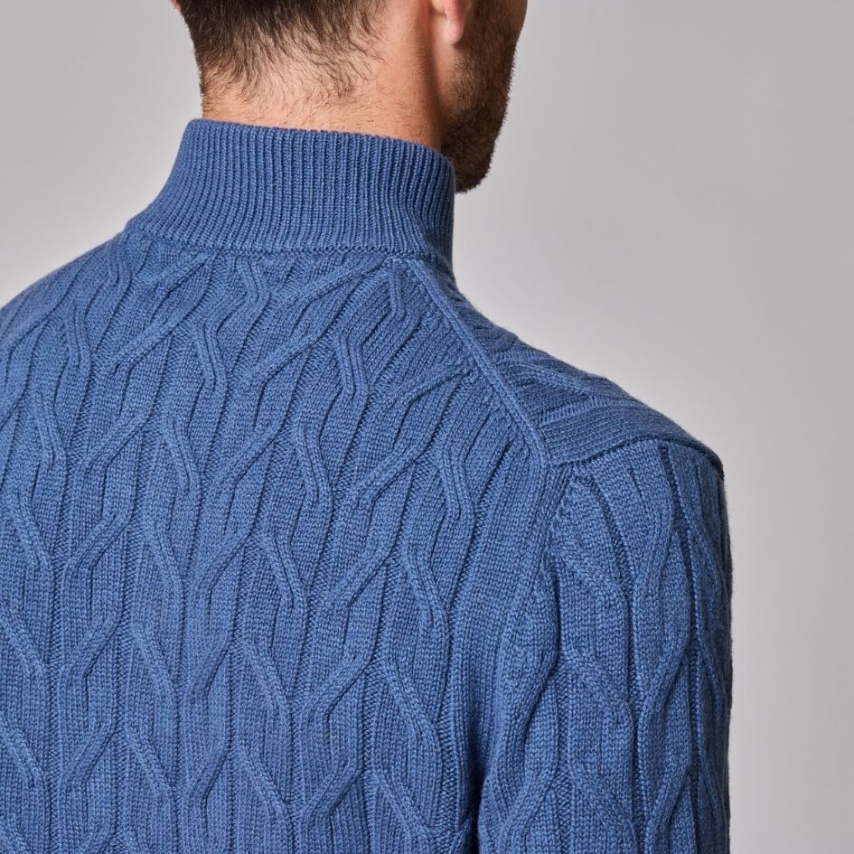 1/4 Zip Mock Neck