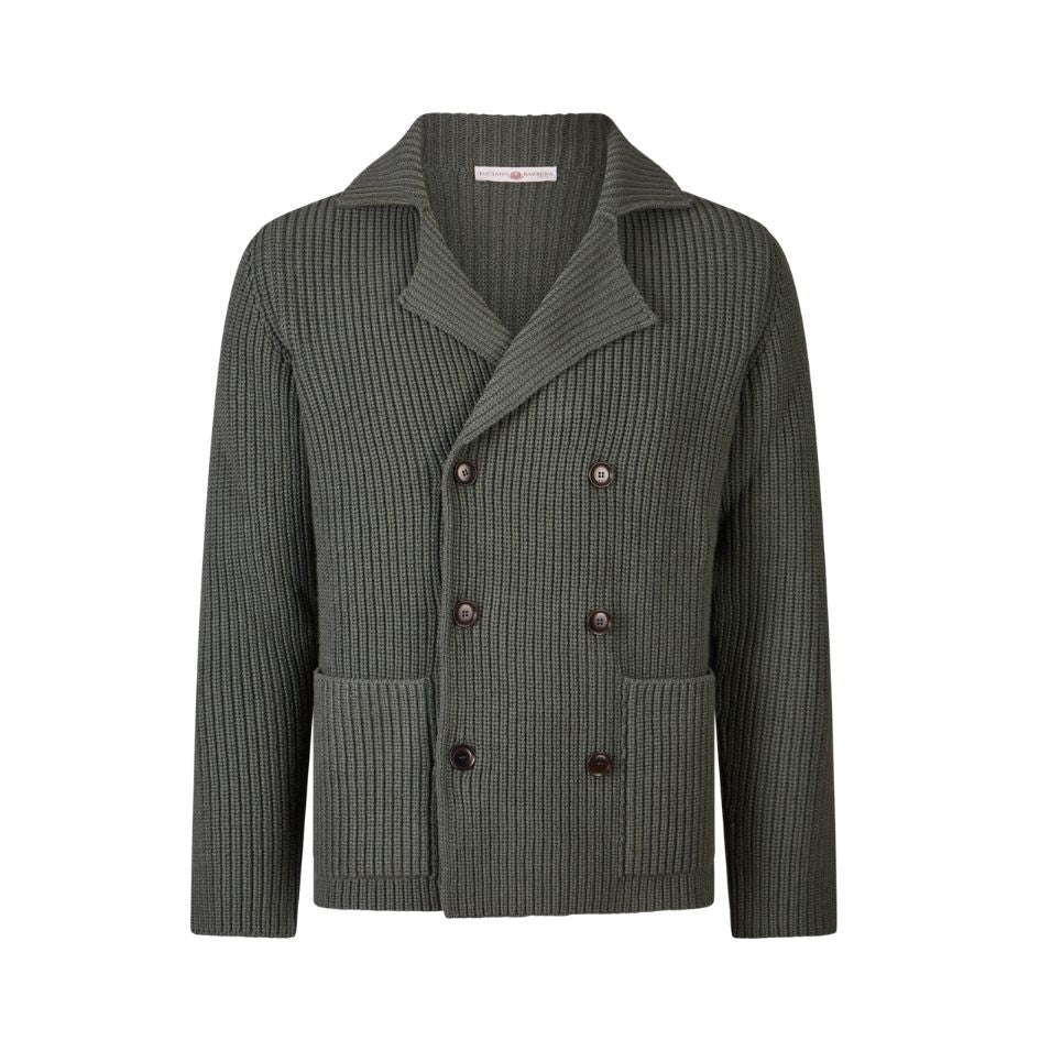 Double Breasted Knitted Jacket