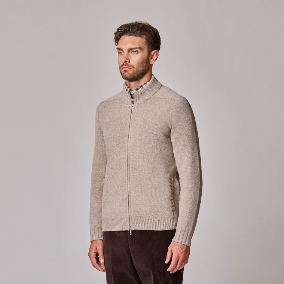 Full-Zip Sweater