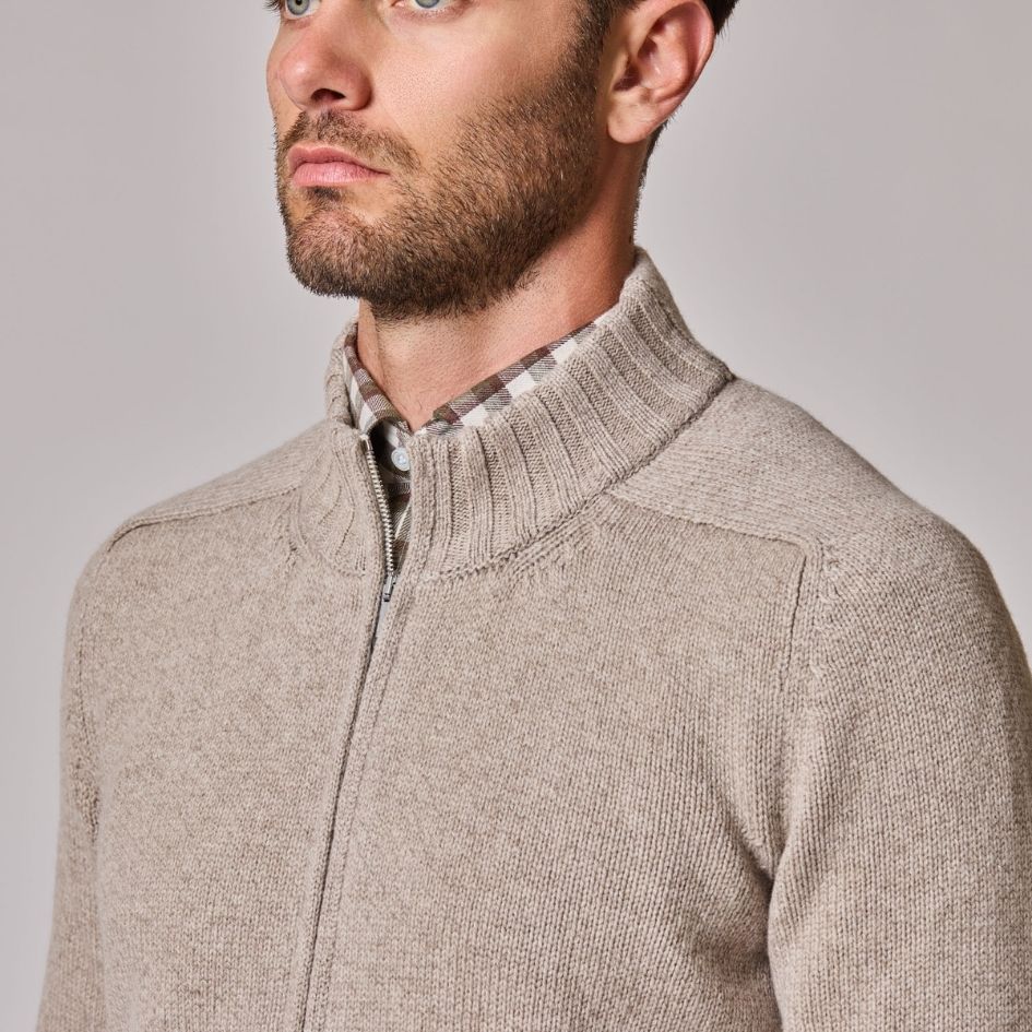 Full-Zip Sweater
