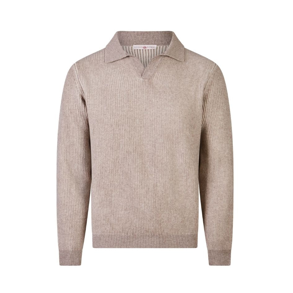 Open Collar Sweater
