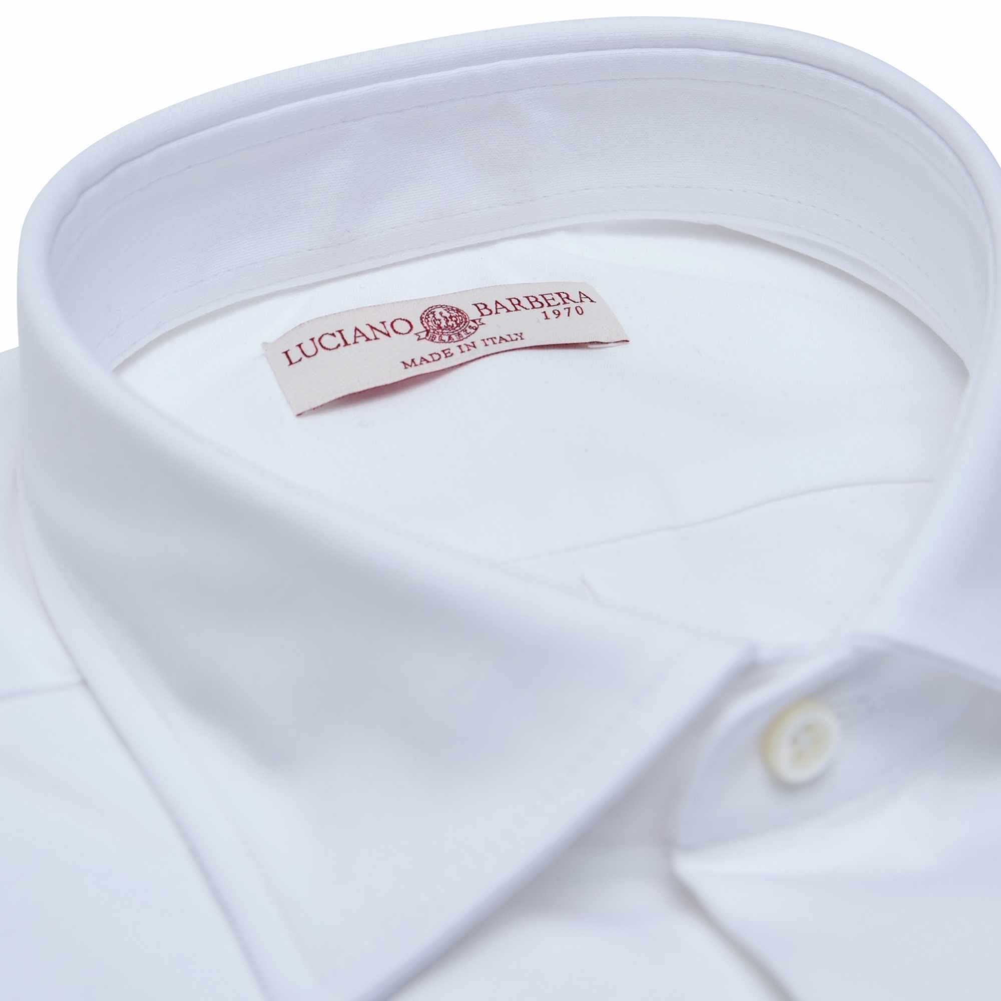 Spread Collar Jersey Shirt