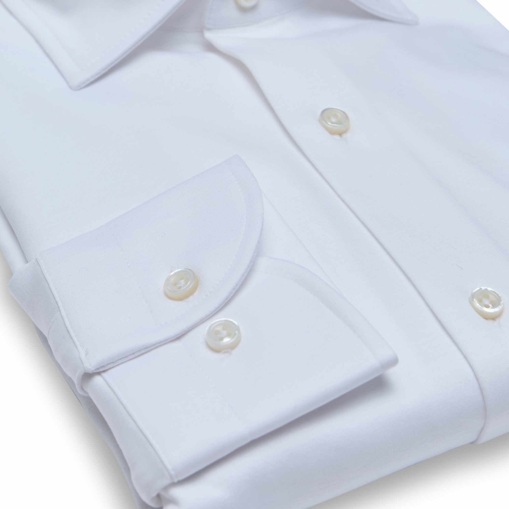 Spread Collar Jersey Shirt