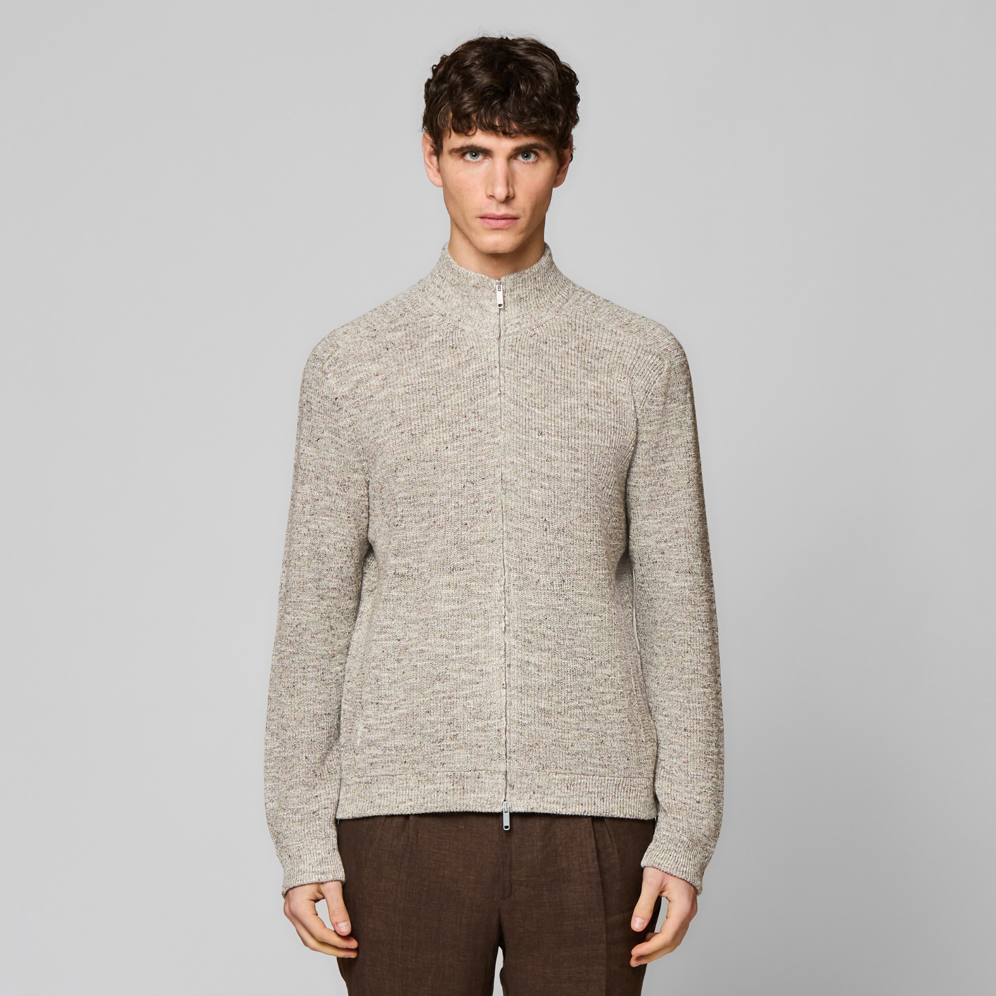 Full-Zip Sweater