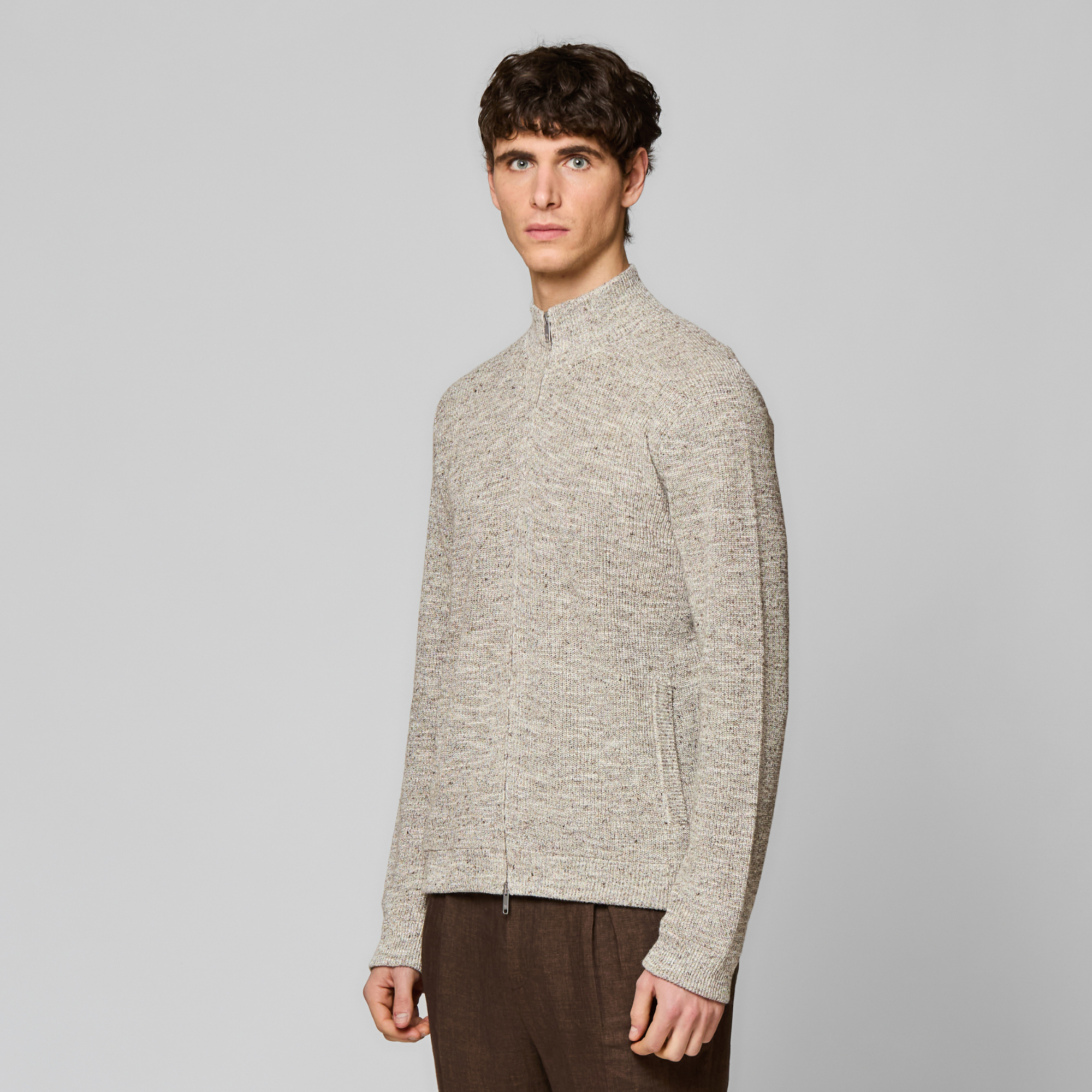 Full-Zip Sweater