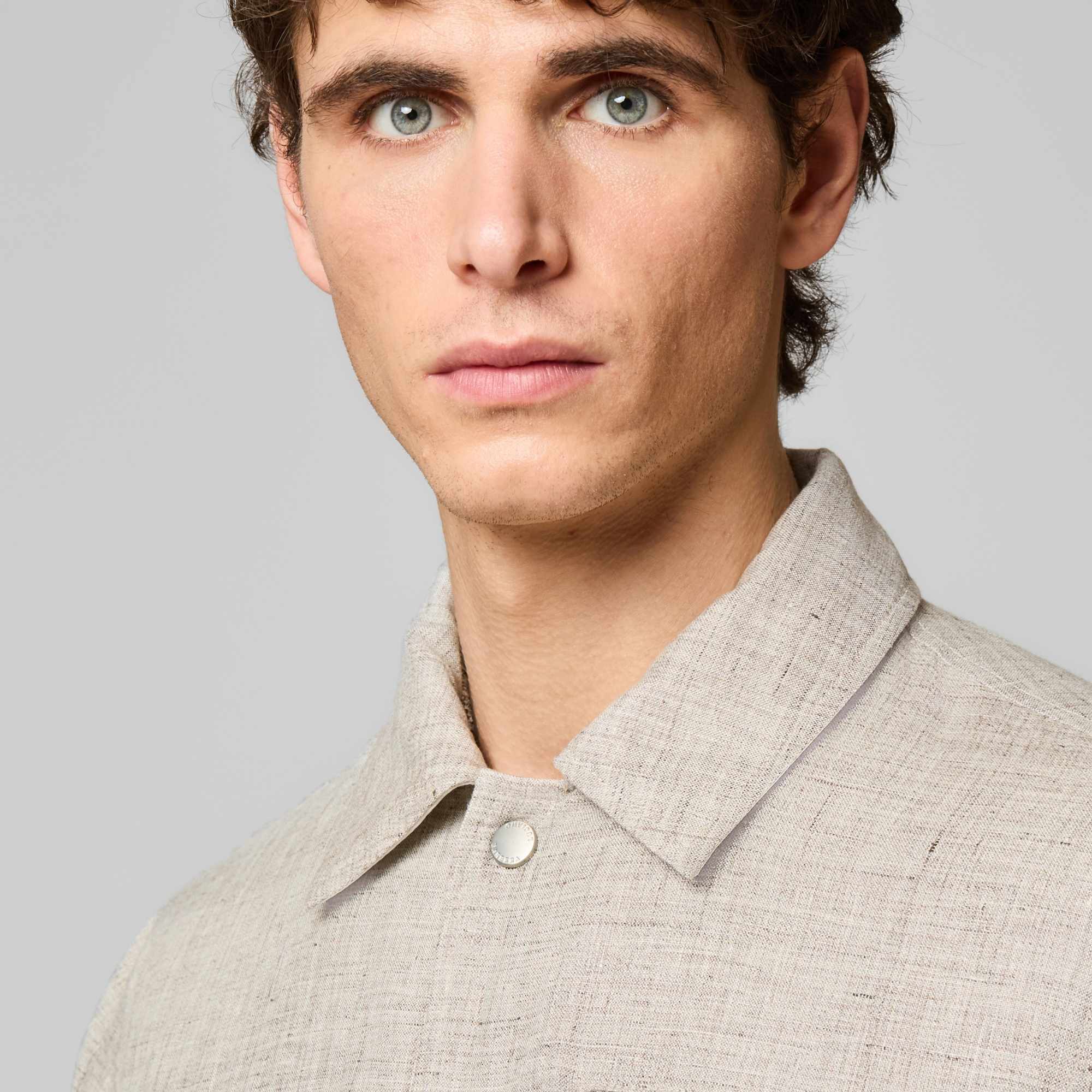 Reversible Padded Shirt Jacket