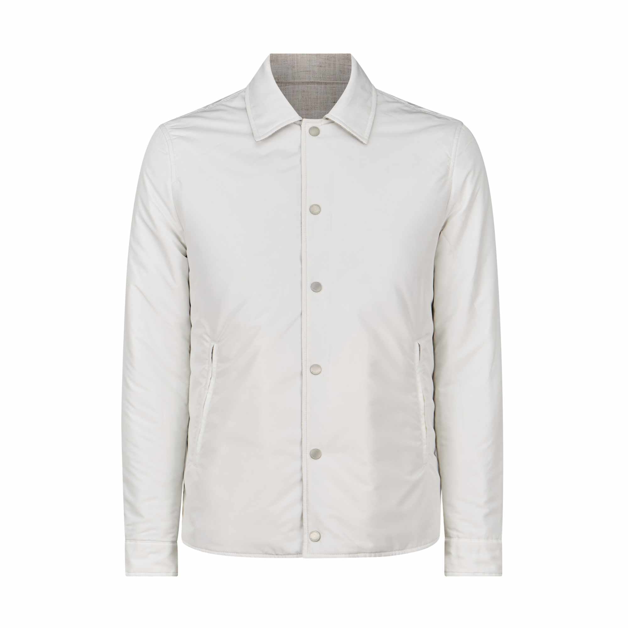 Reversible Padded Shirt Jacket