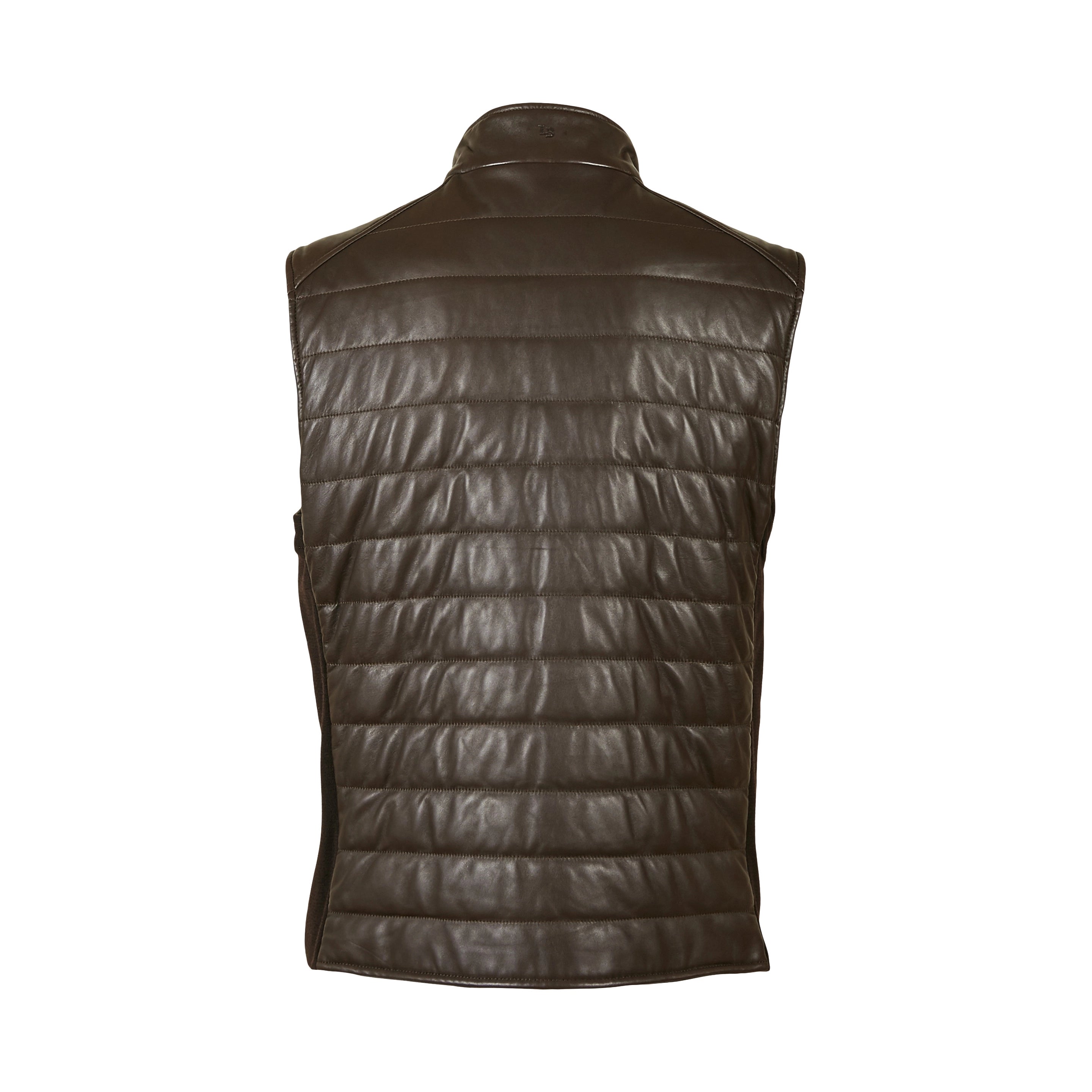 Quilted Leather Vest