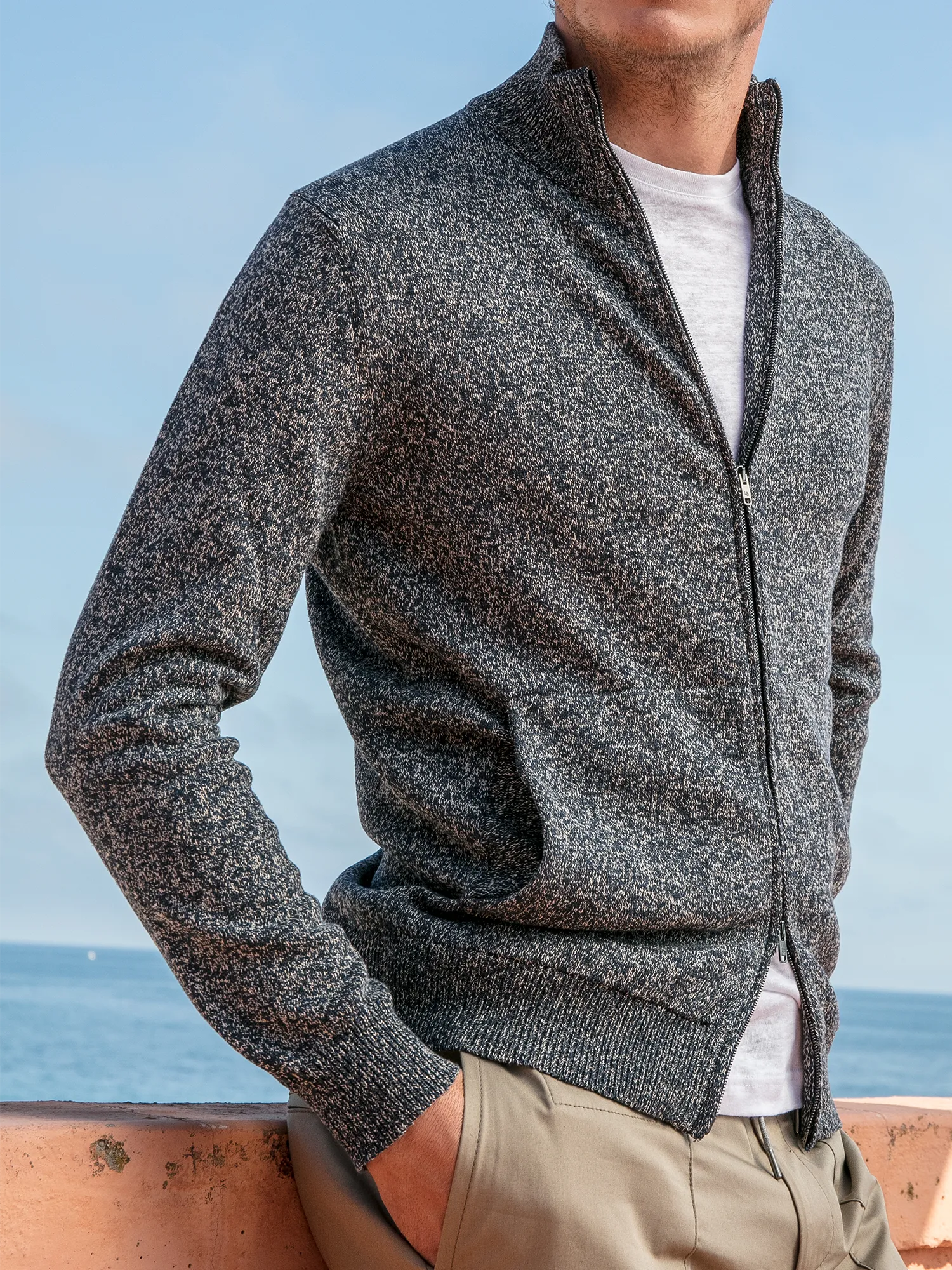 Full-zip Sweater