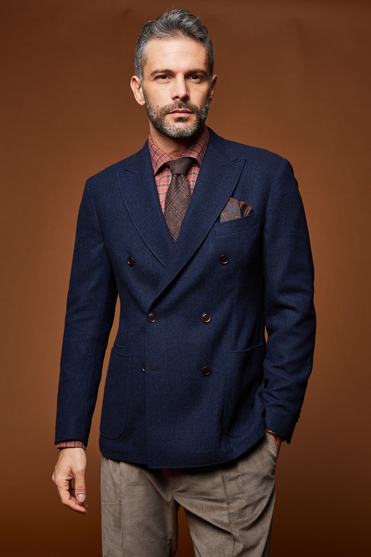 Spread Collar Shirt