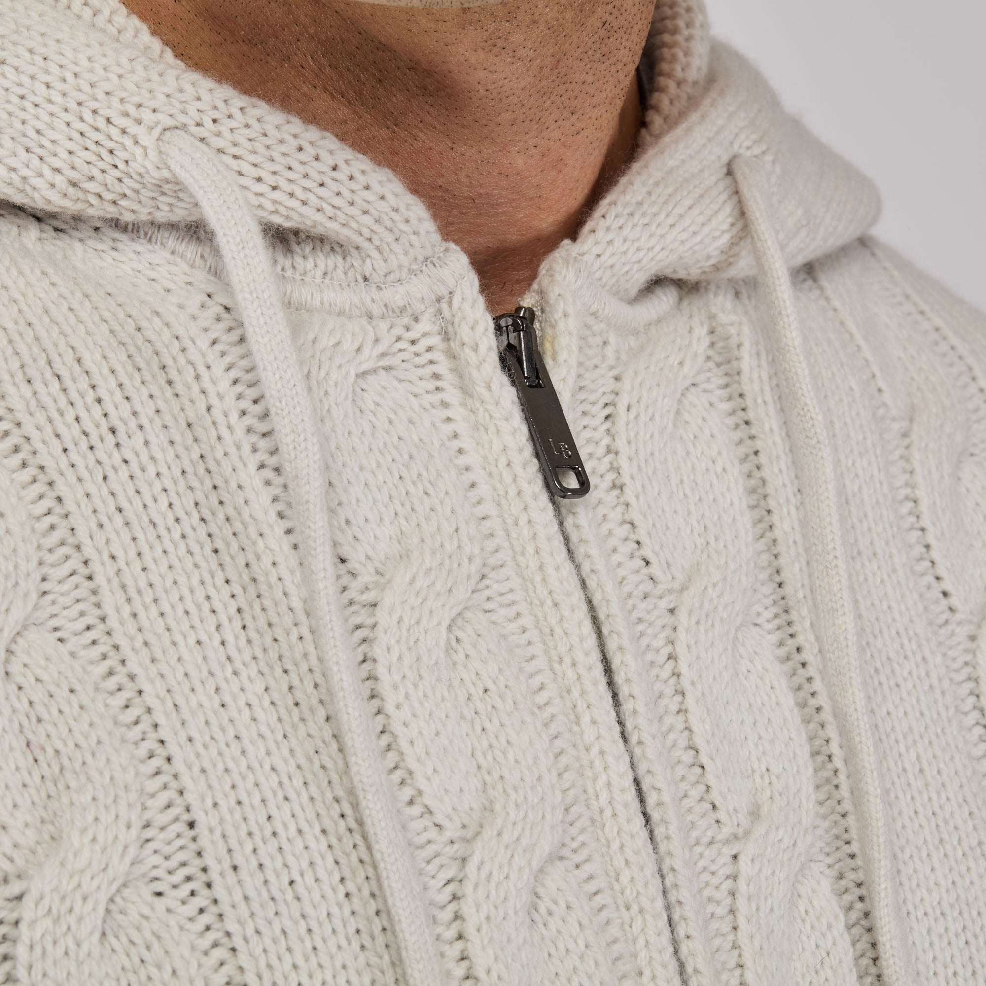 Full-Zip Hoodie Sweater