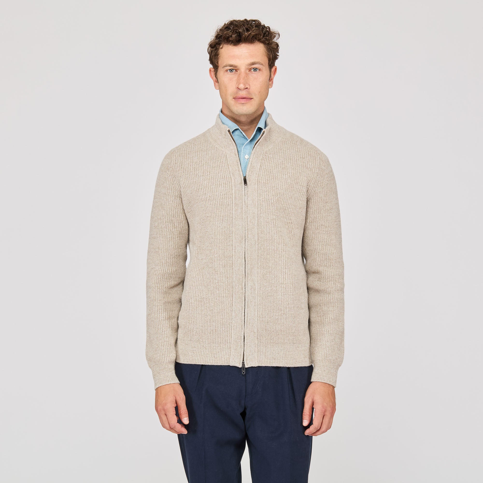 Full-Zip Sweater