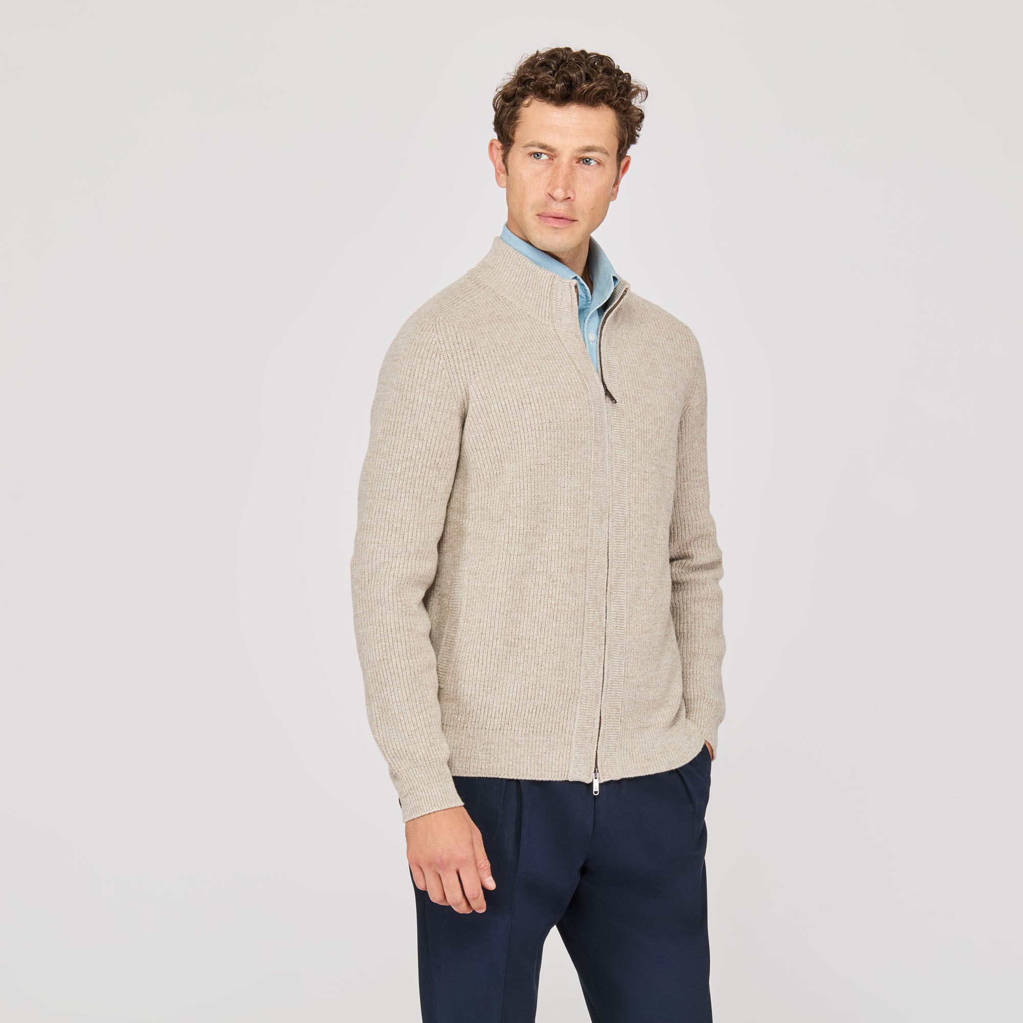 Full-Zip Sweater