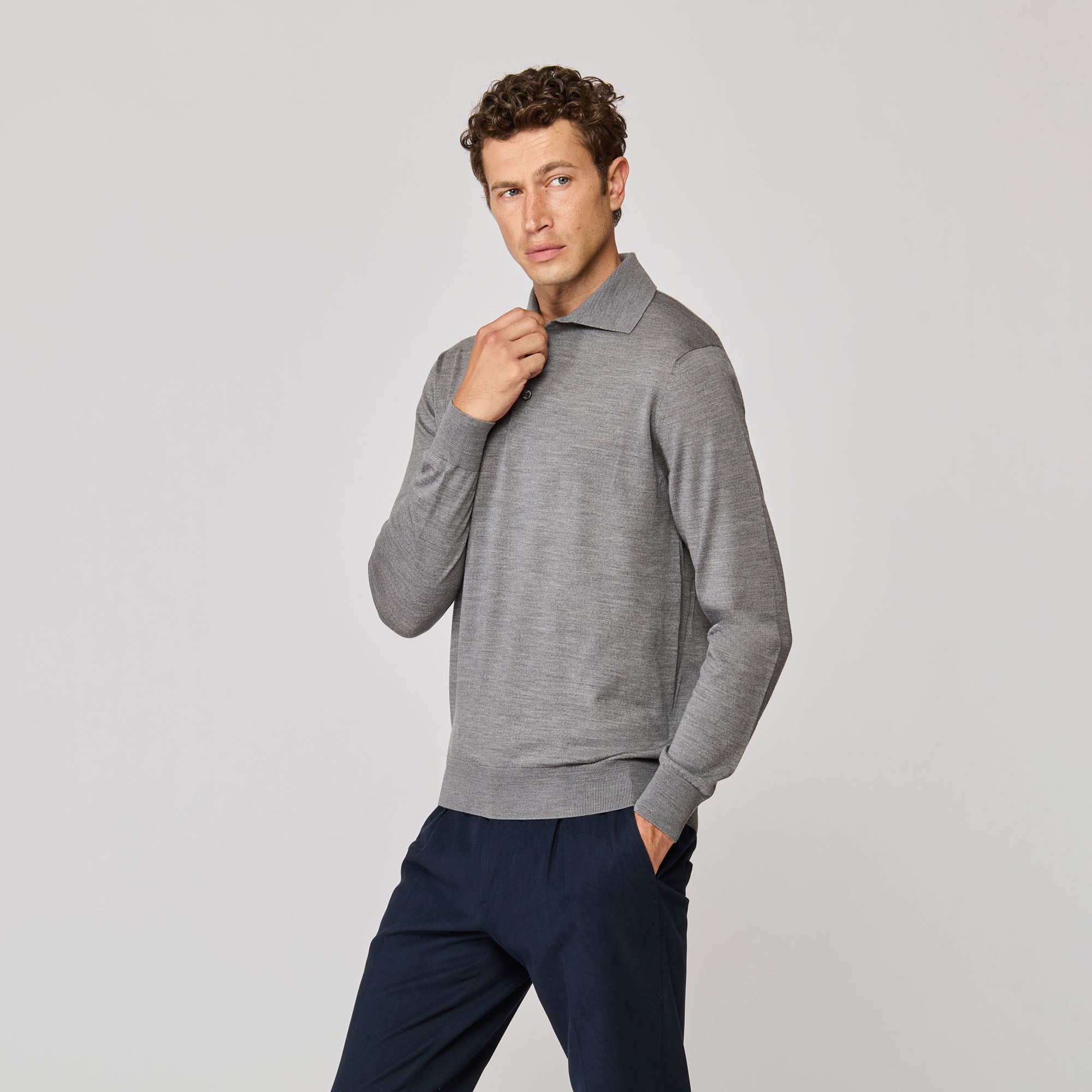 Three Buttons Polo Shirt