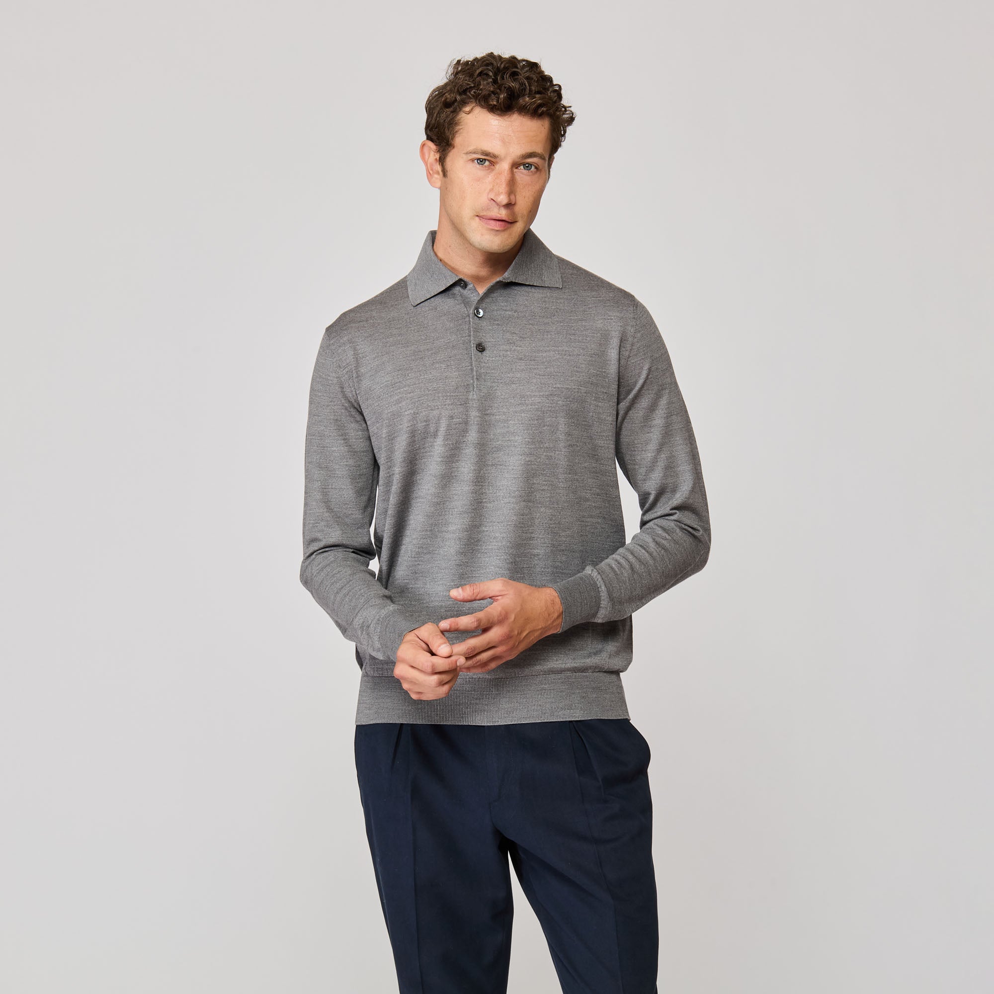 Three Buttons Polo Shirt