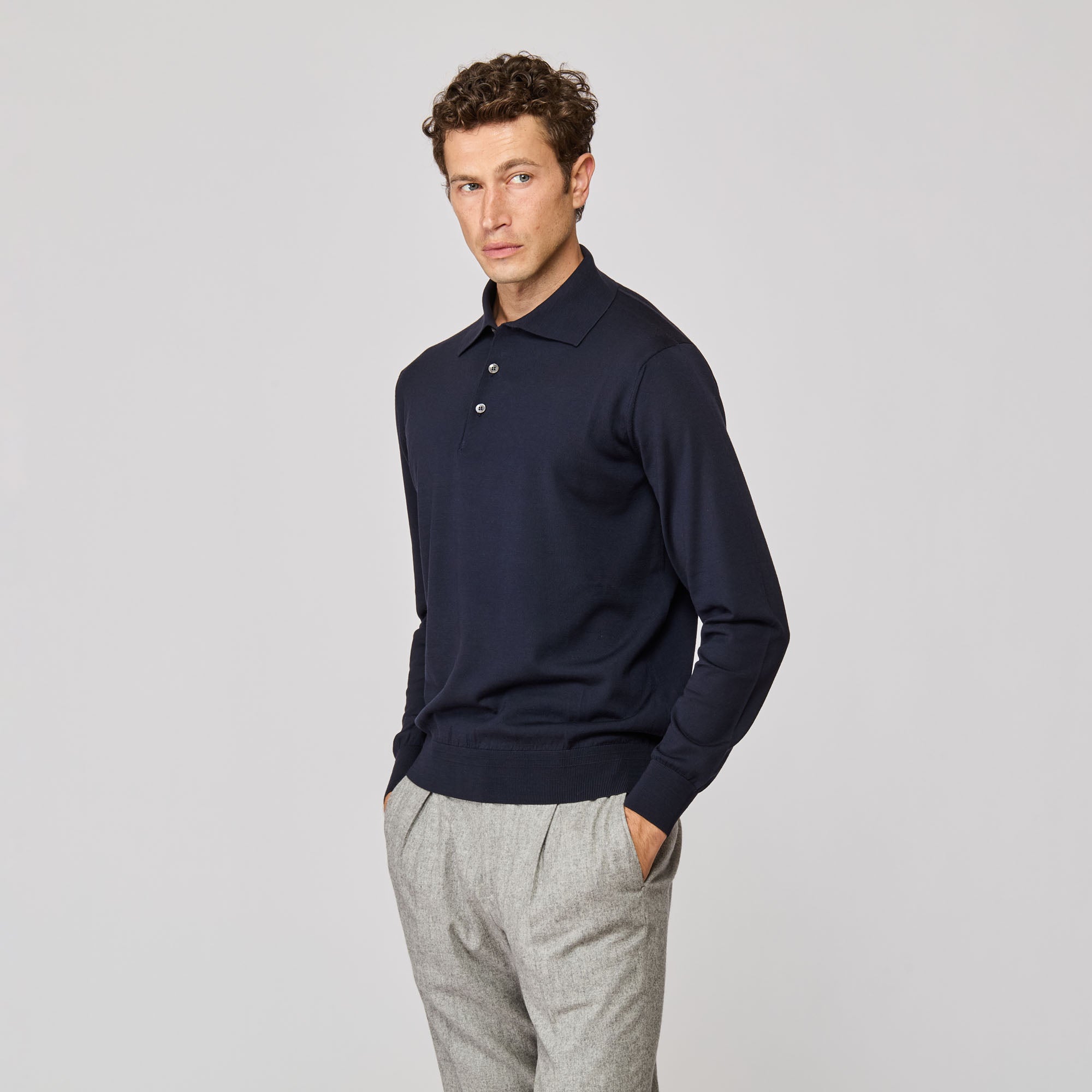 Three Buttons Polo Shirt