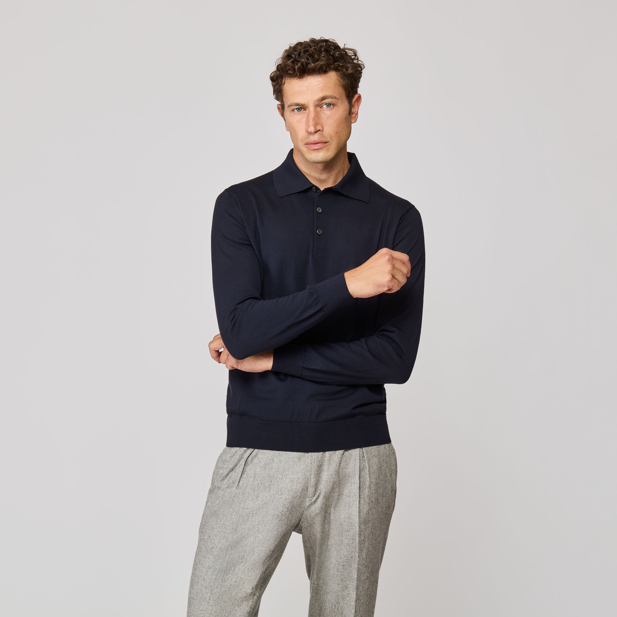 Three Buttons Polo Shirt