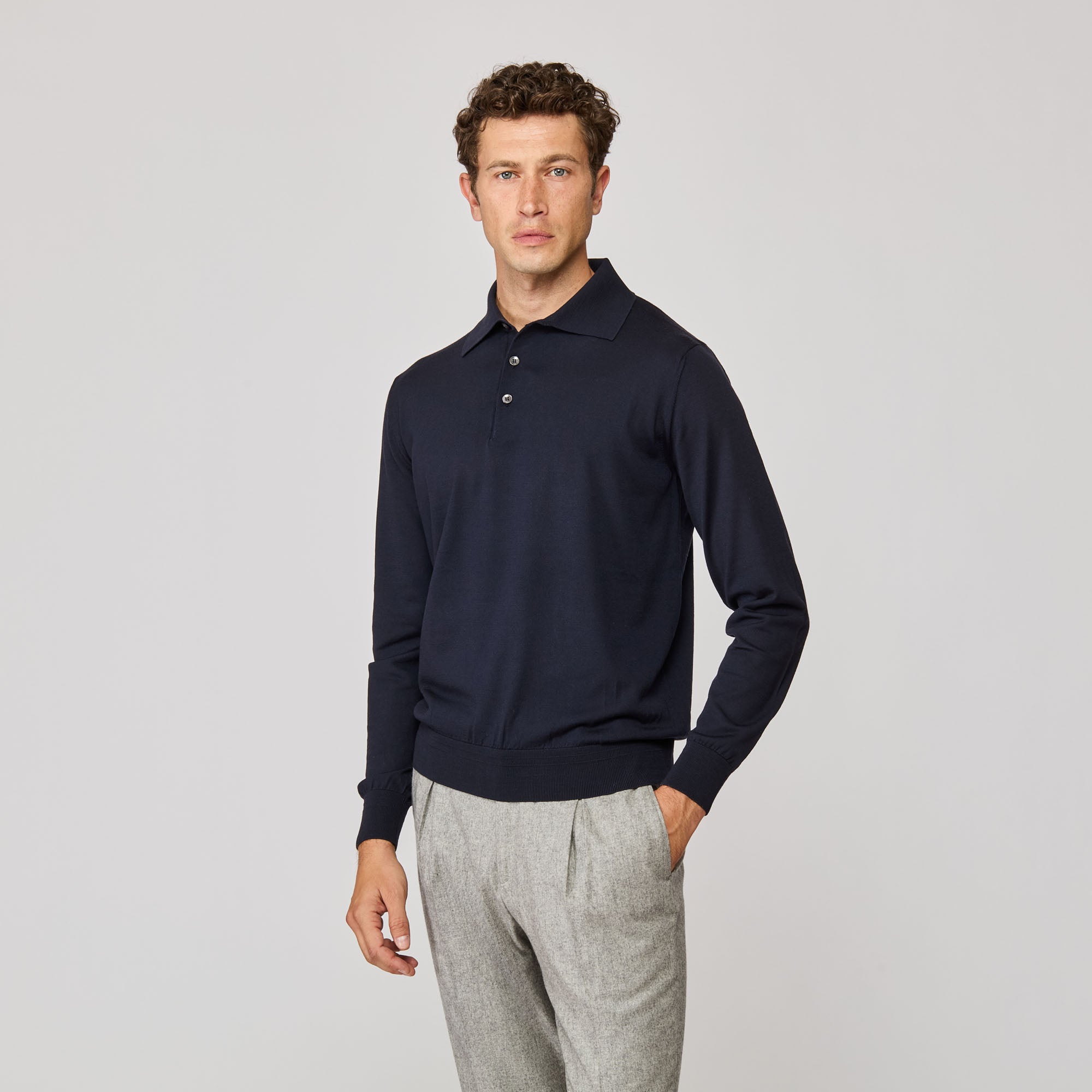 Three Buttons Polo Shirt