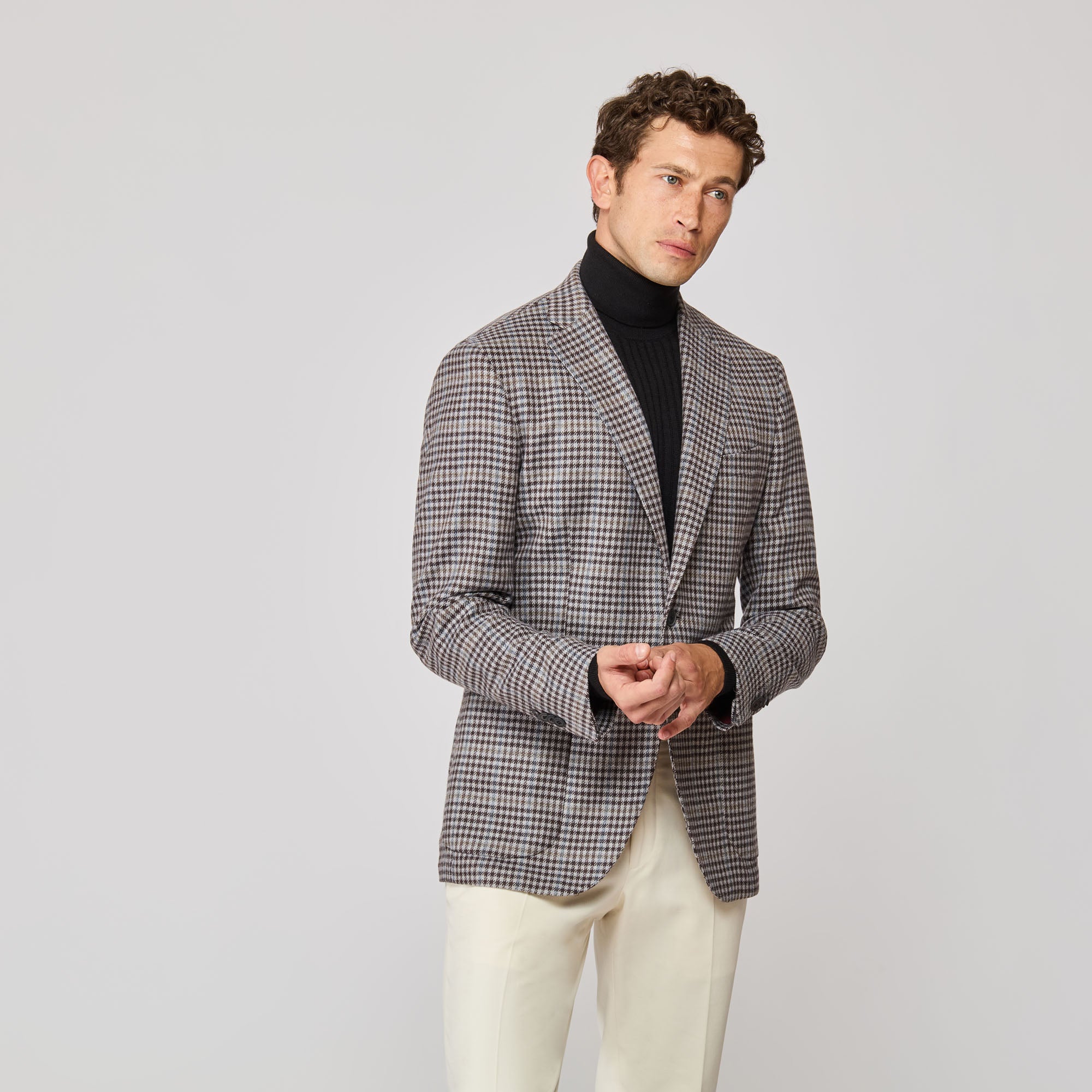 Deconstructed Amalfi Sport Coat with Shoulder Padding
