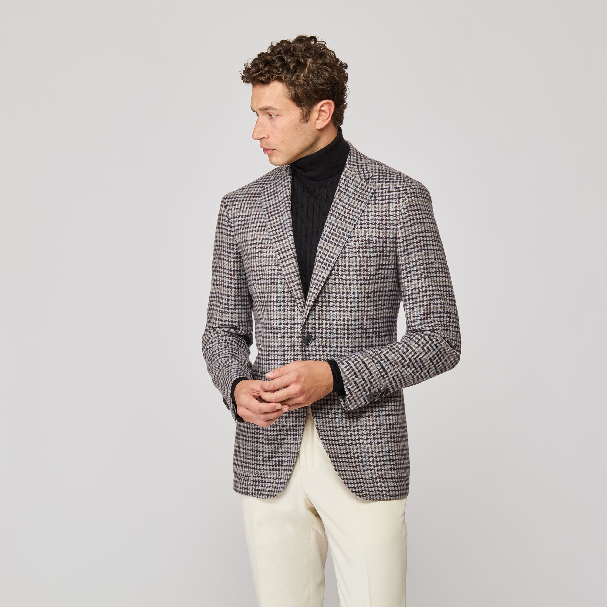 Deconstructed Amalfi Sport Coat with Shoulder Padding