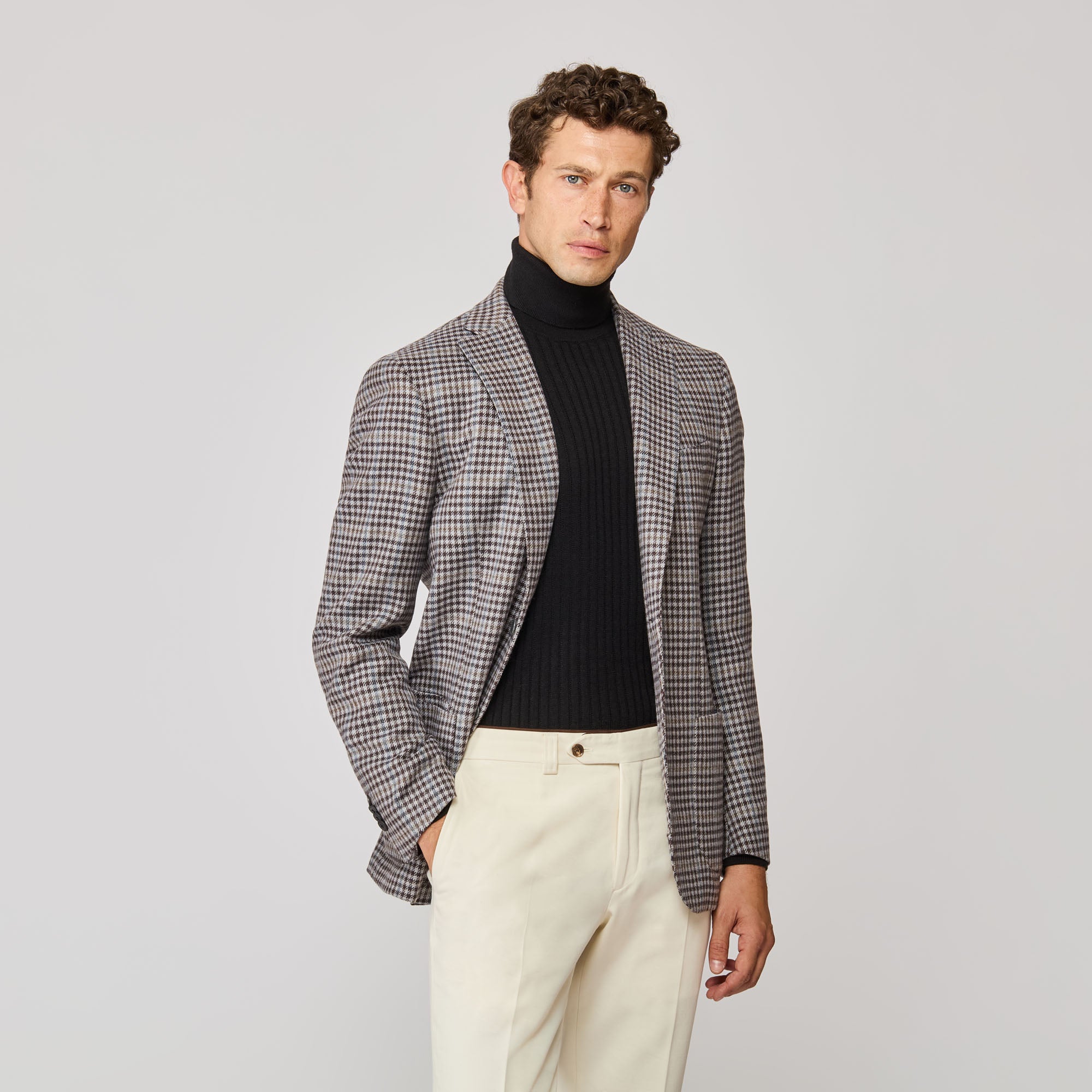 Deconstructed Amalfi Sport Coat with Shoulder Padding