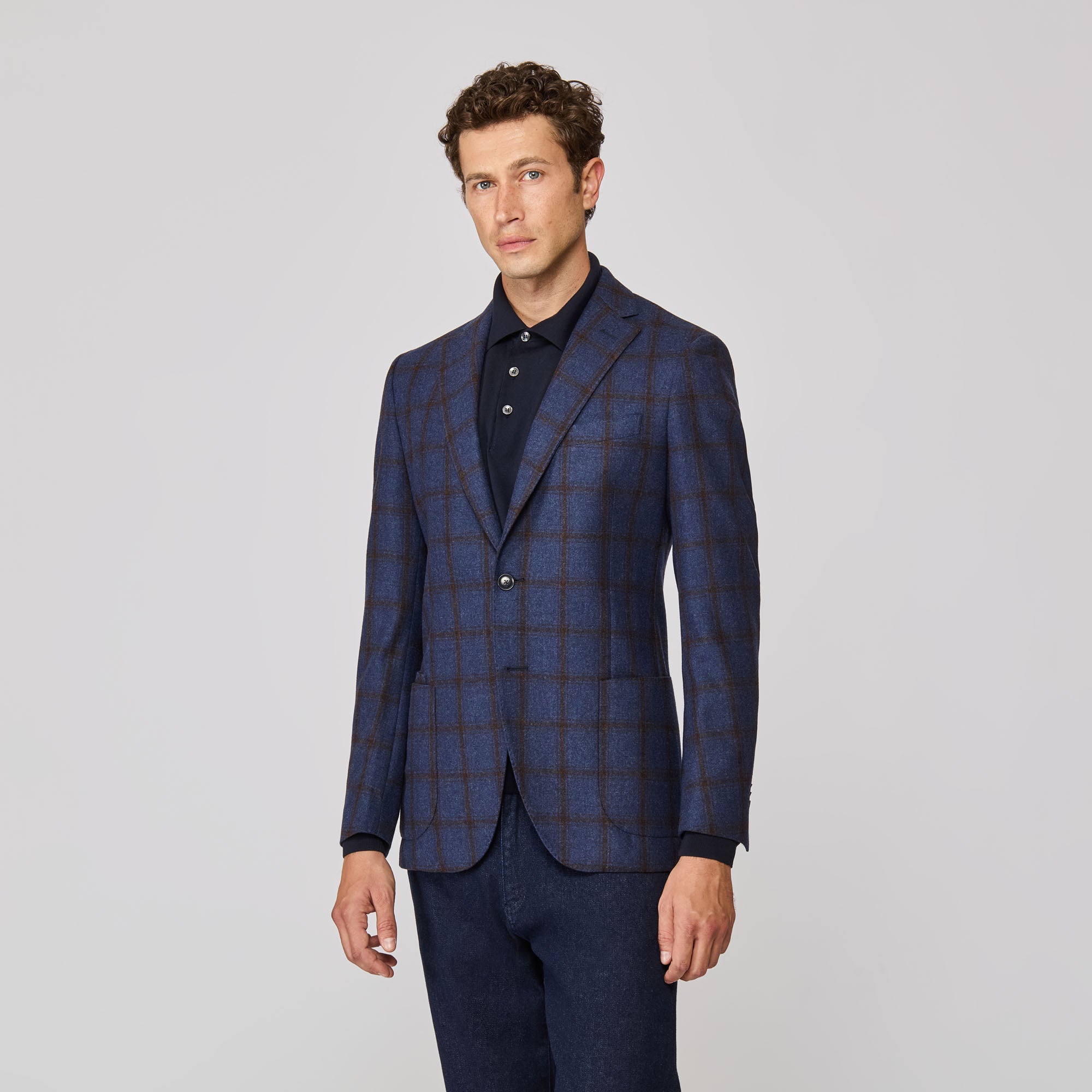 Deconstructed Amalfi Sport Coat with Shoulder Padding