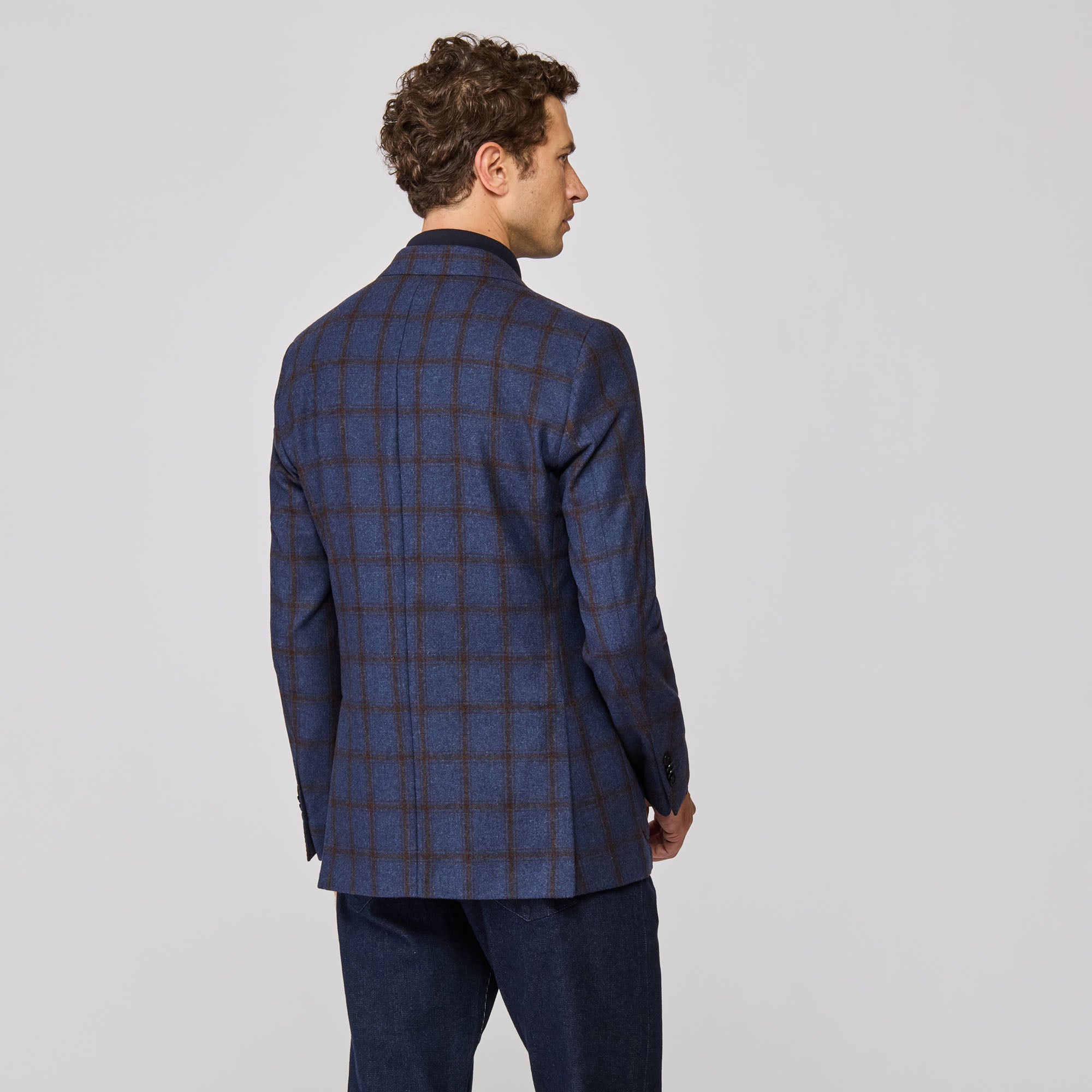 Deconstructed Amalfi Sport Coat with Shoulder Padding