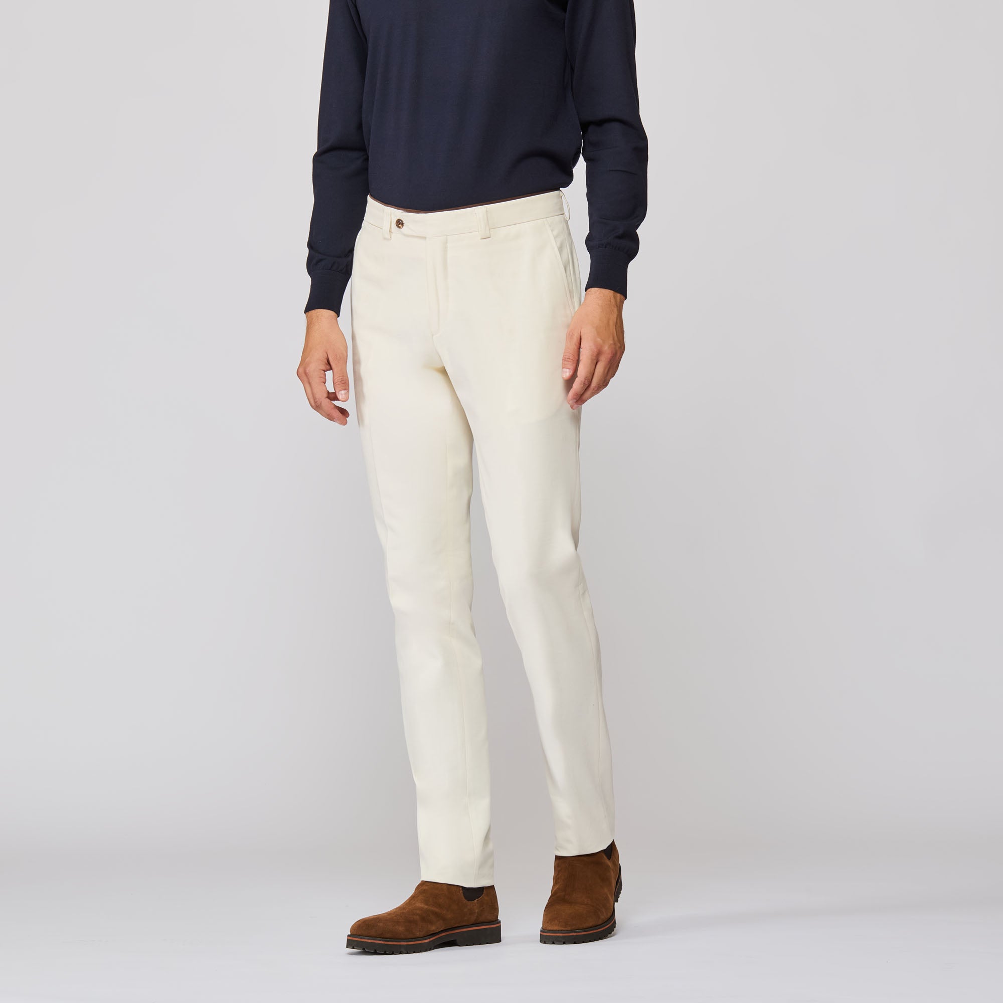 Flat Front Trousers