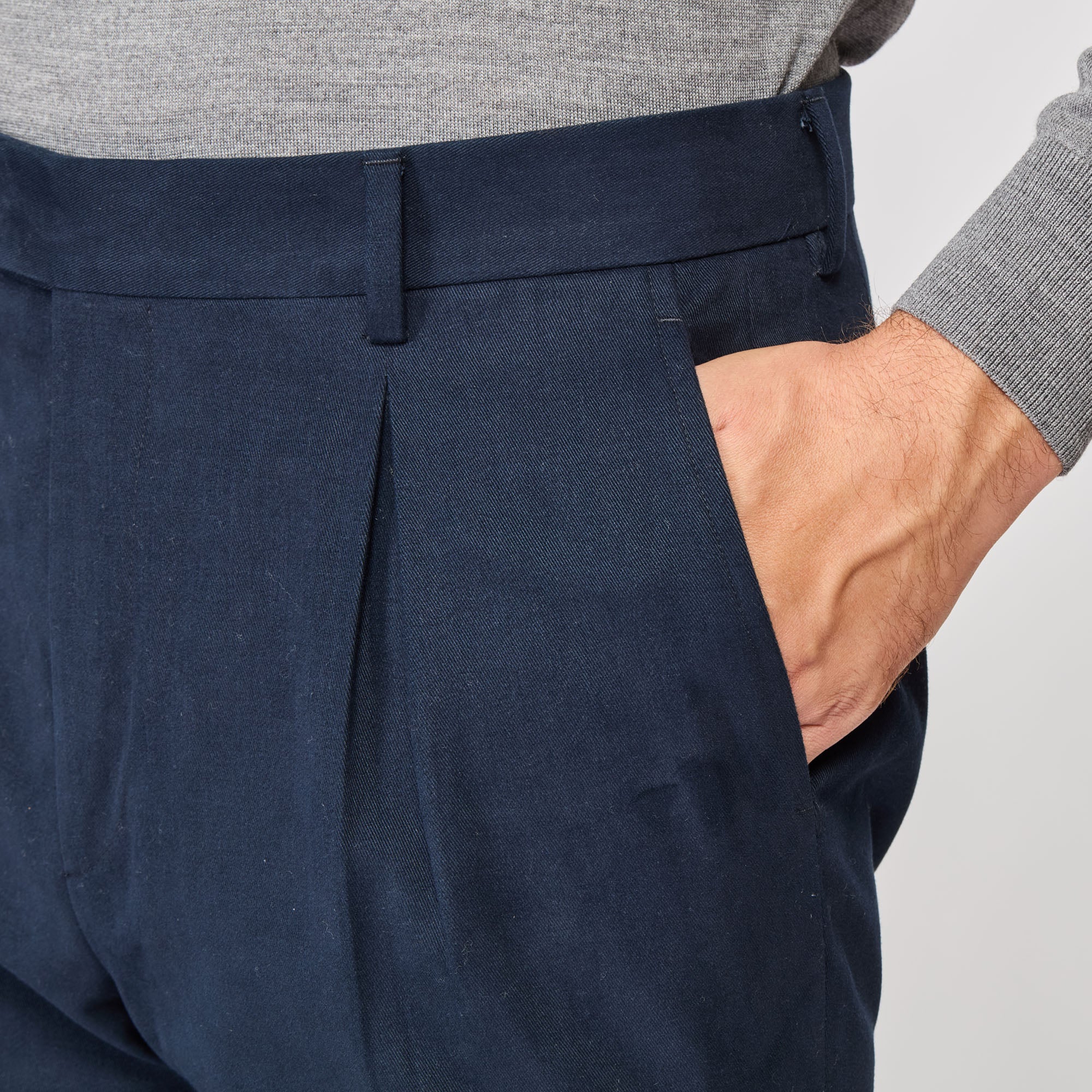 Single Pleat Trousers