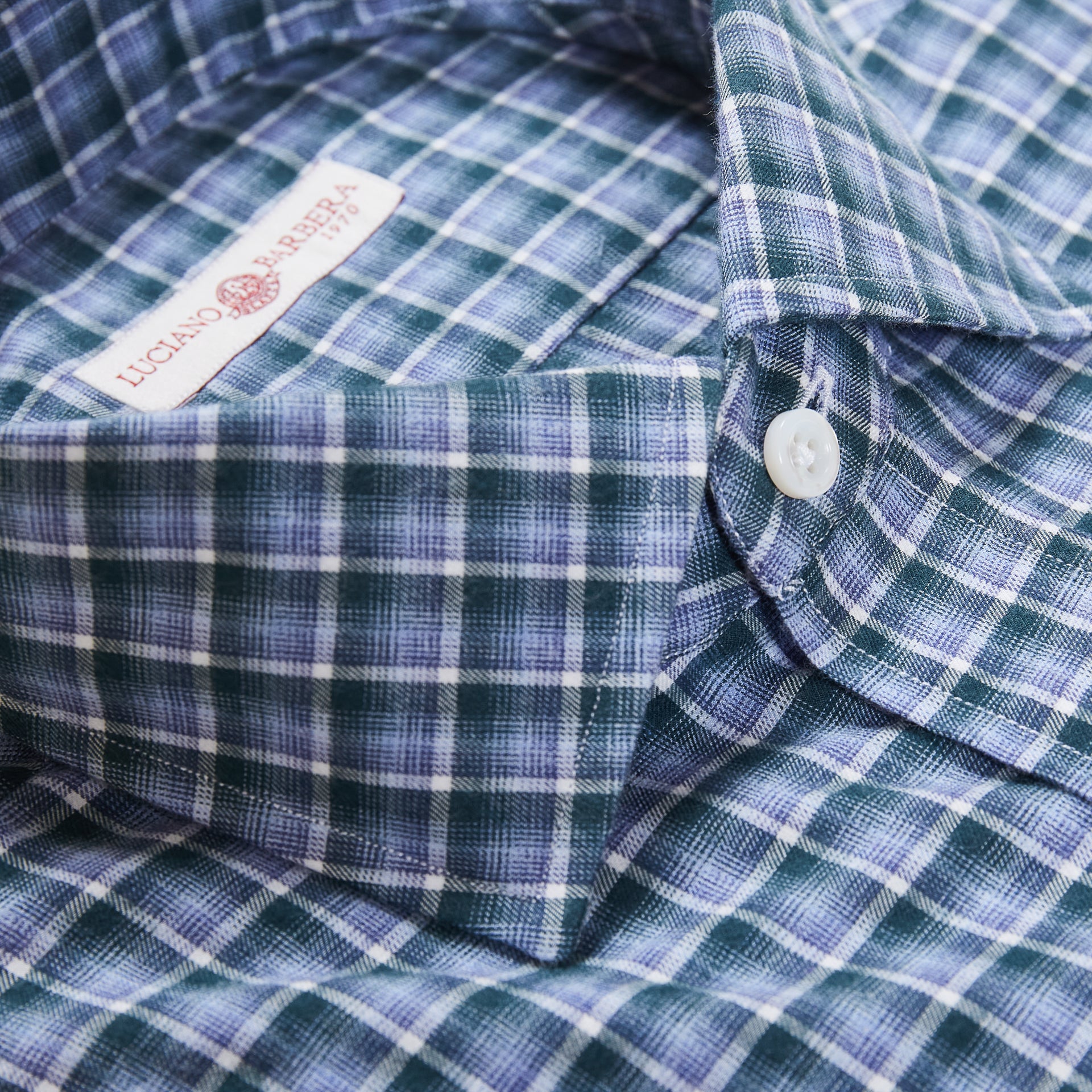 Spread Collar Shirt Luciano Barbera Official