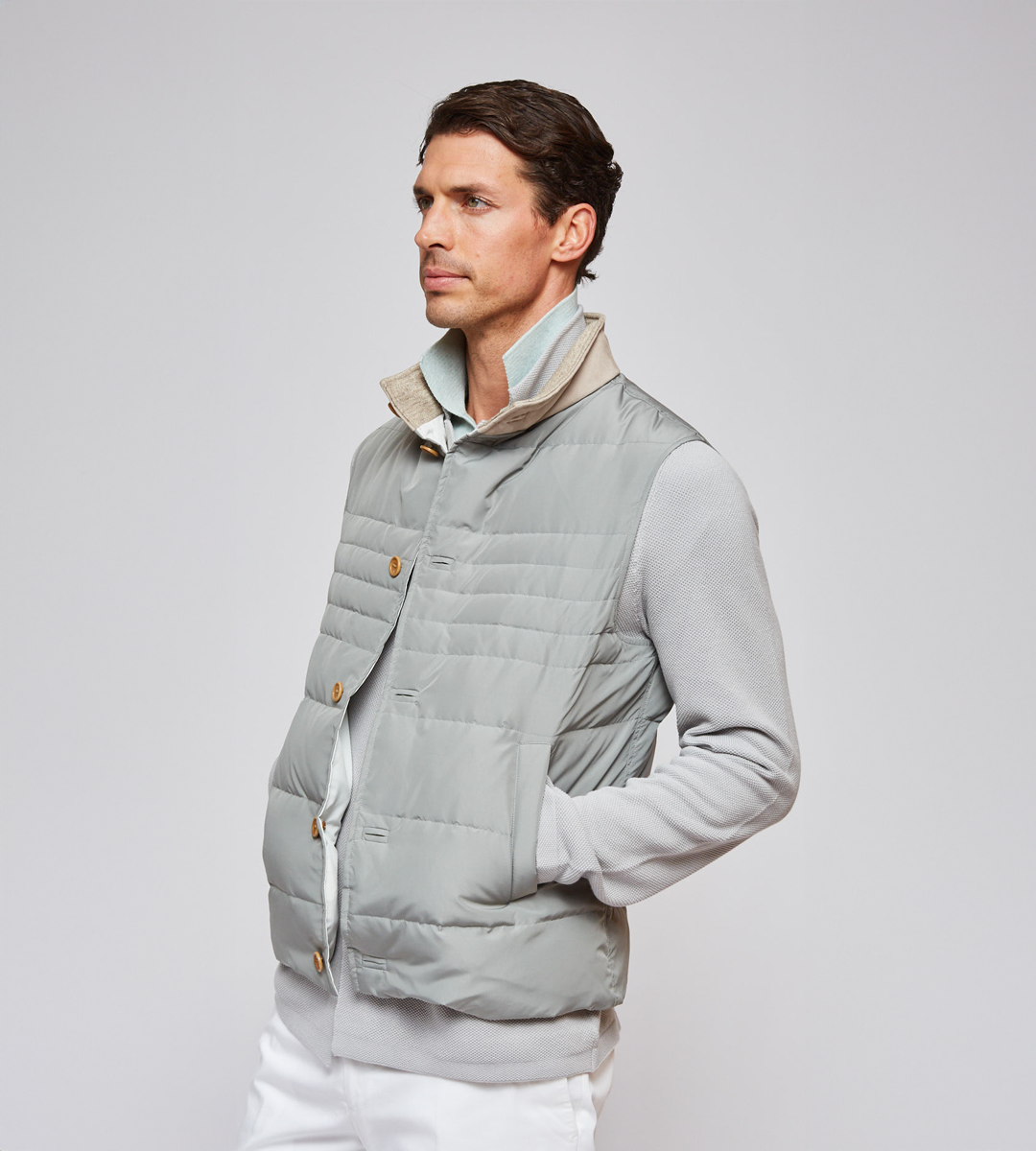 Quilted Techno Vest