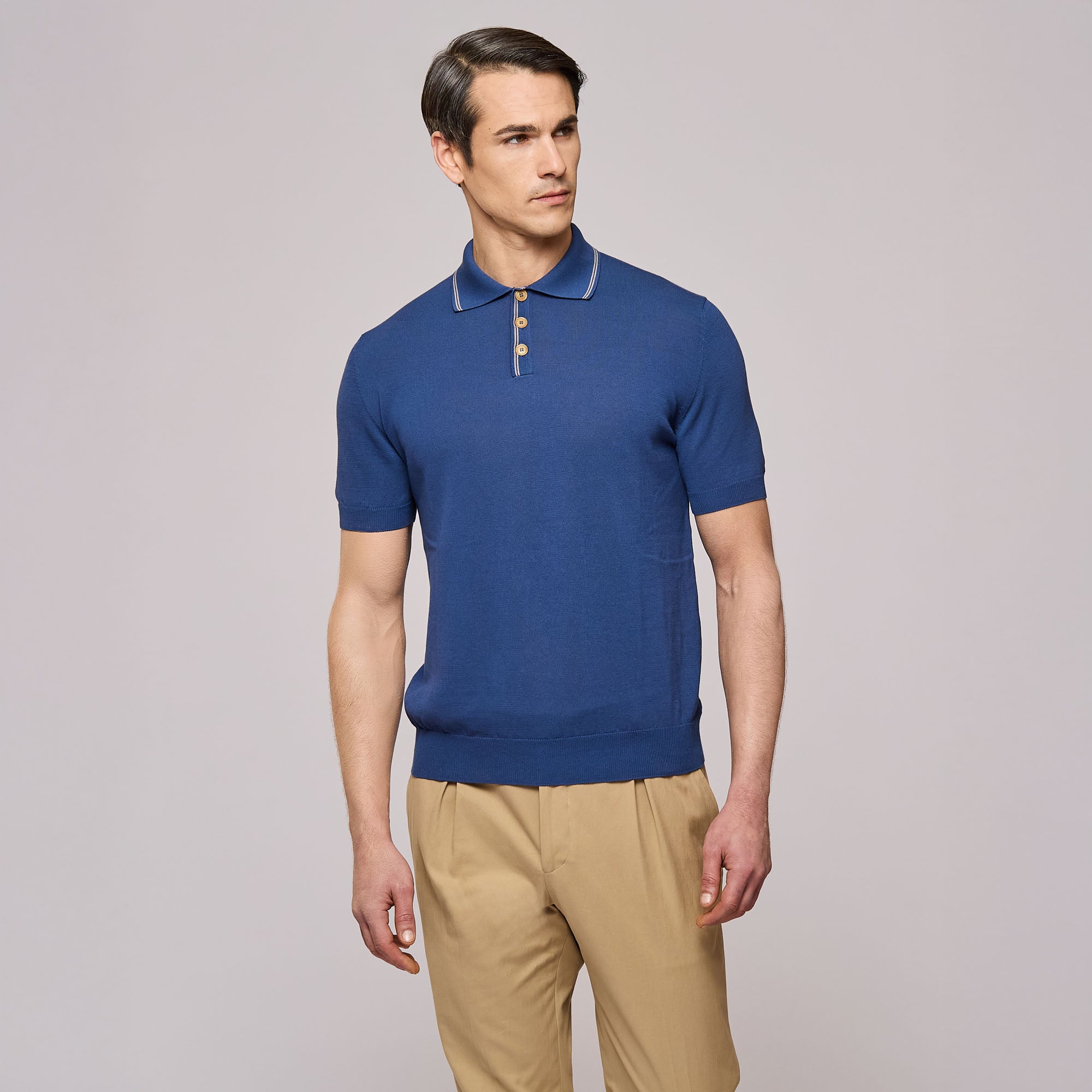 Three Buttons Polo Shirt