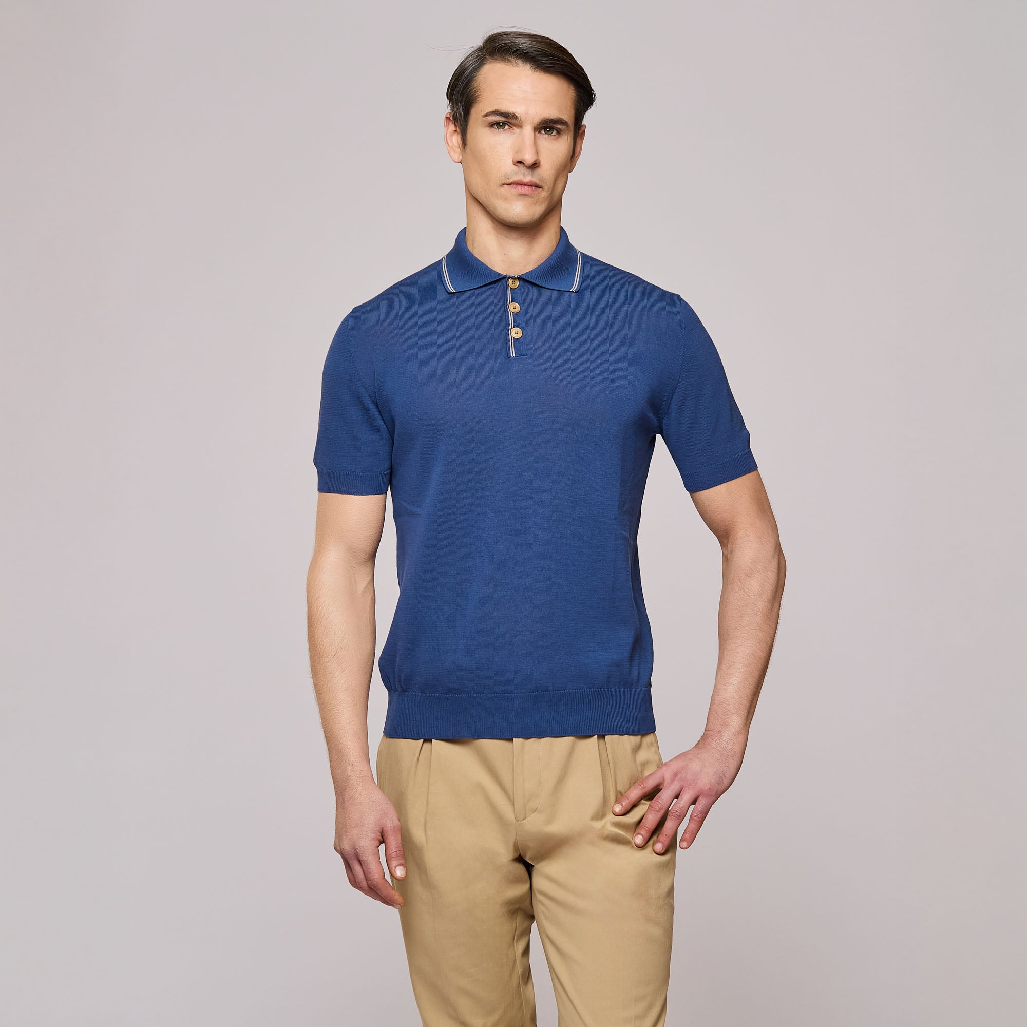 Three Buttons Polo Shirt