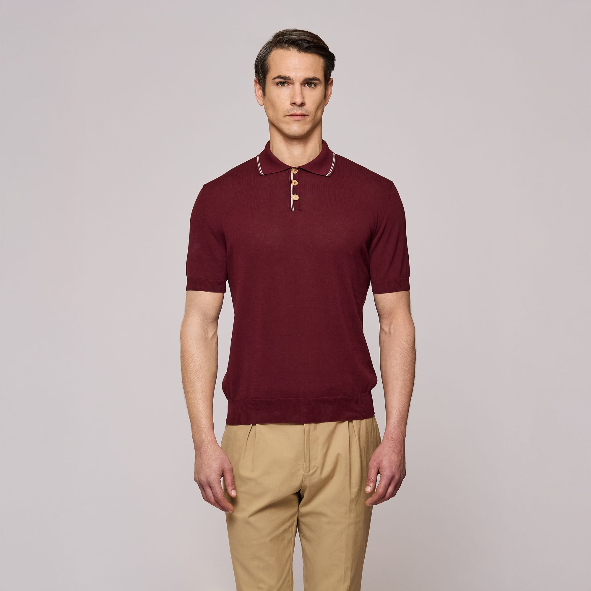 Three Buttons Polo Shirt