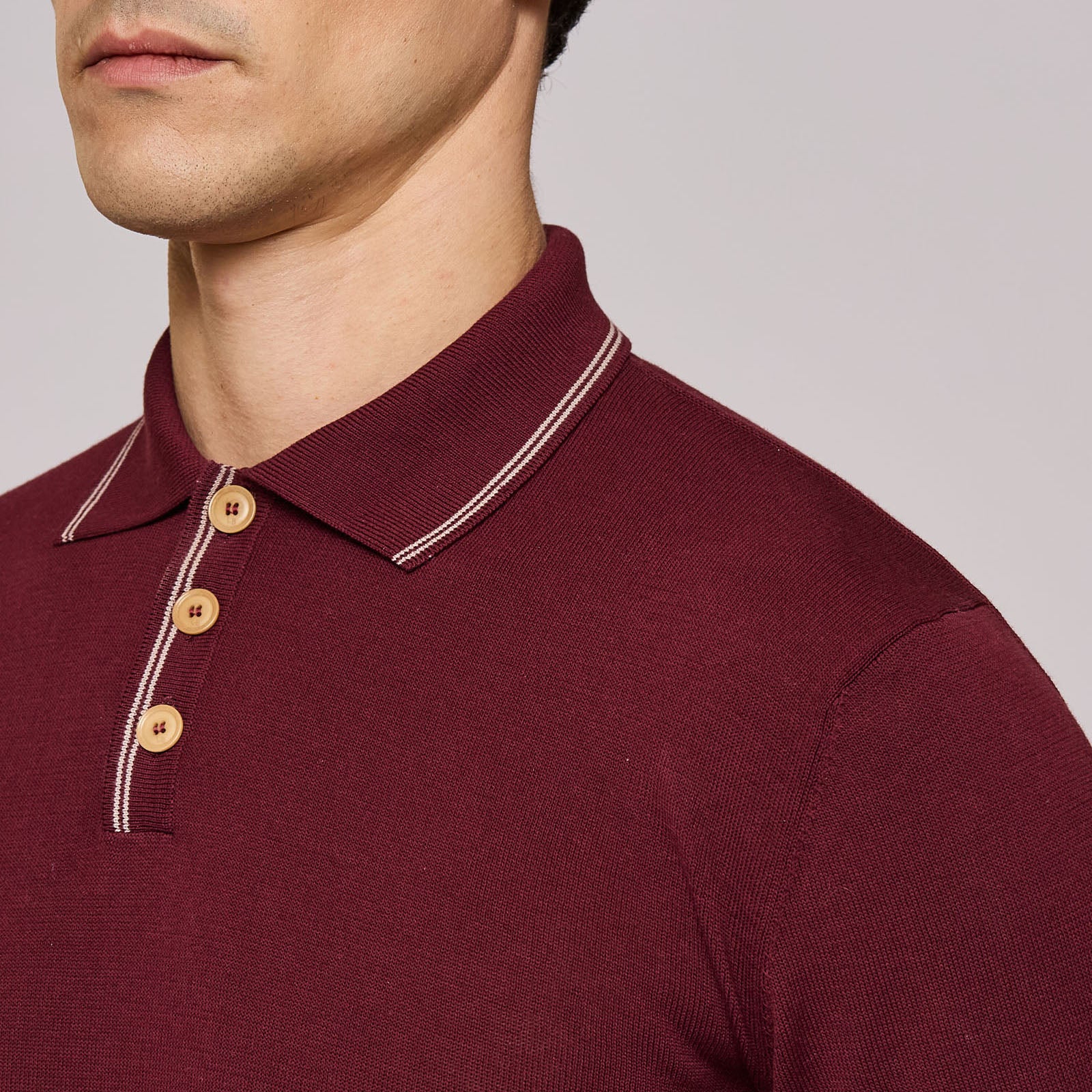 Three Buttons Polo Shirt